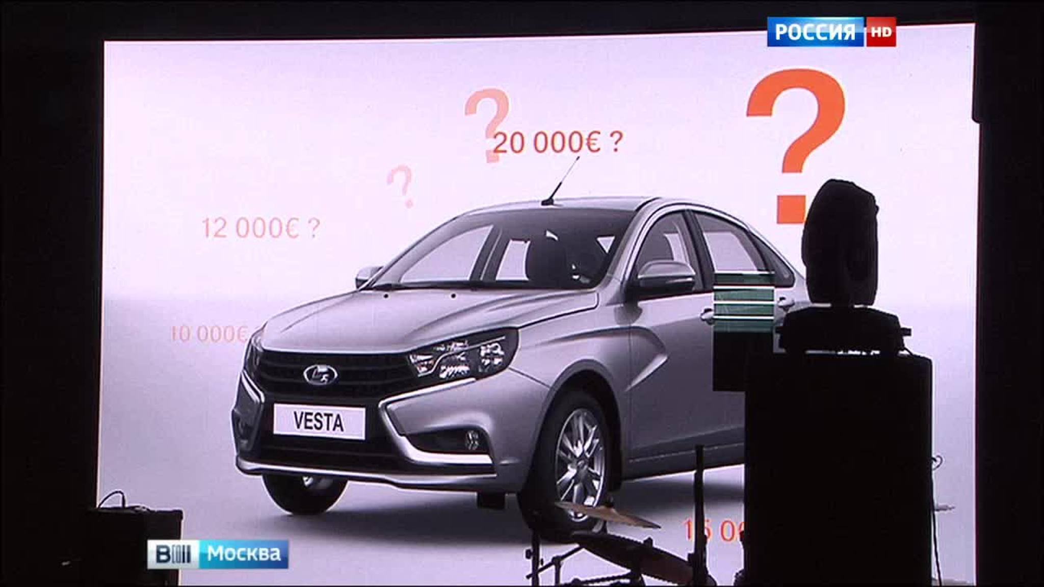 "Веста" выходит на московские дороги