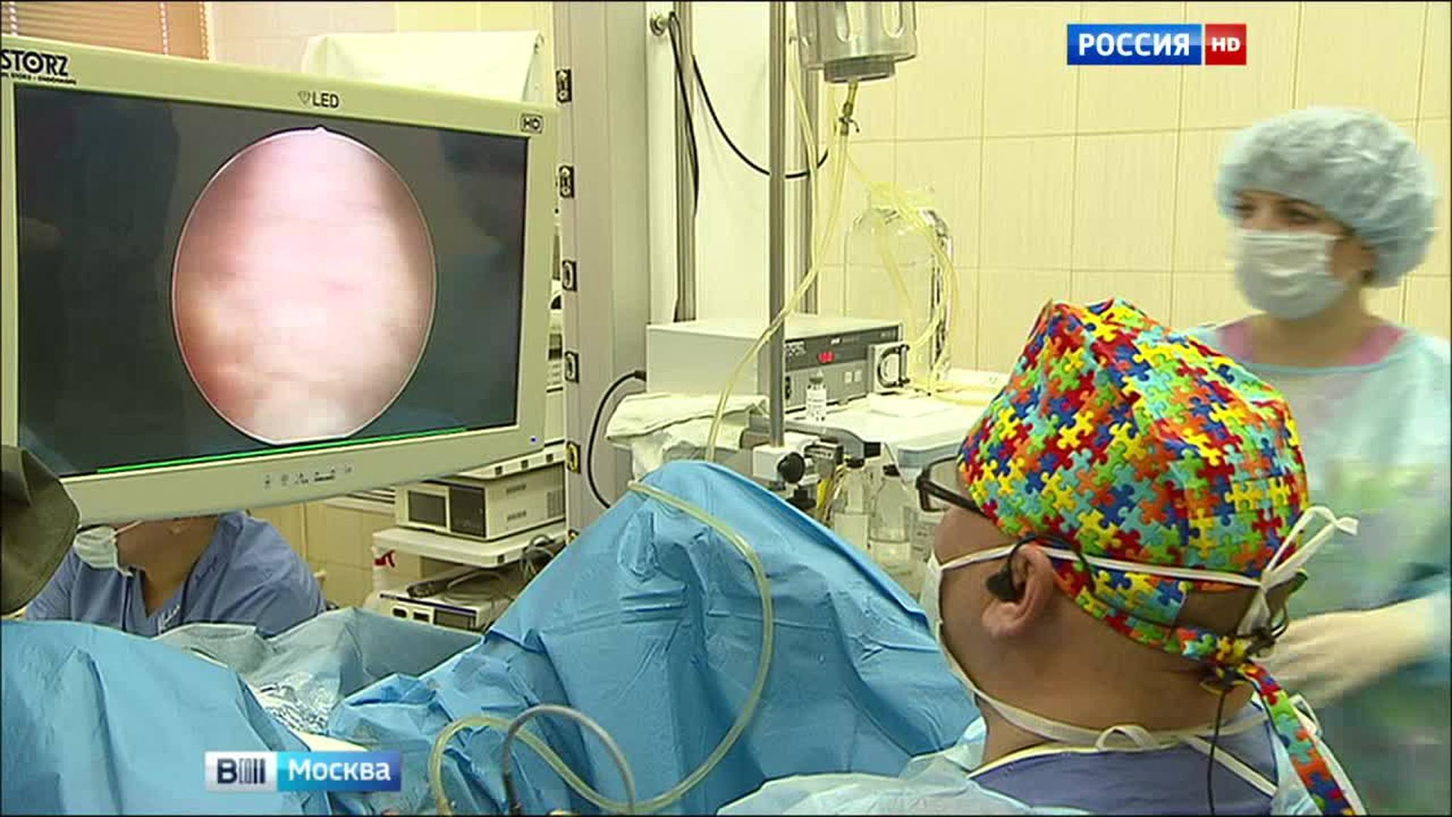 Уникальную операцию в московской больнице показали в режиме онлайн врачам по всей России