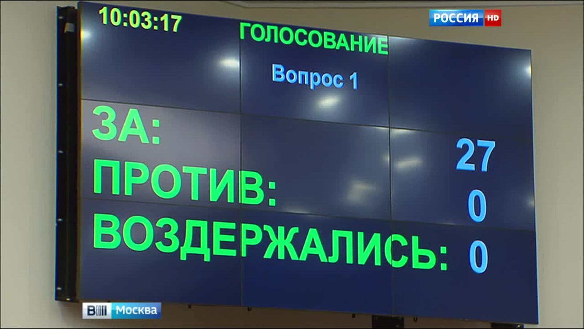 Мосгордума одобрила в третьем чтении трехлетний бюджет столицы