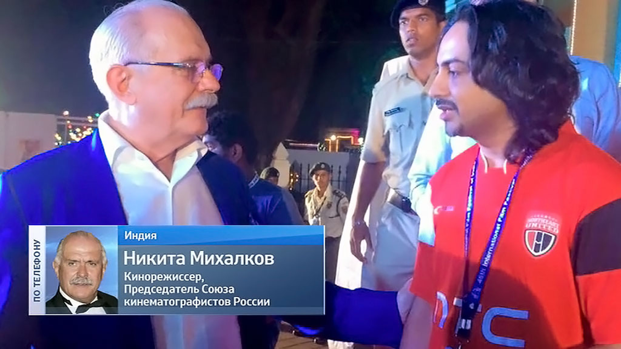 Никита Михалков стал лауреатом почетной премии Индийского кинофестиваля