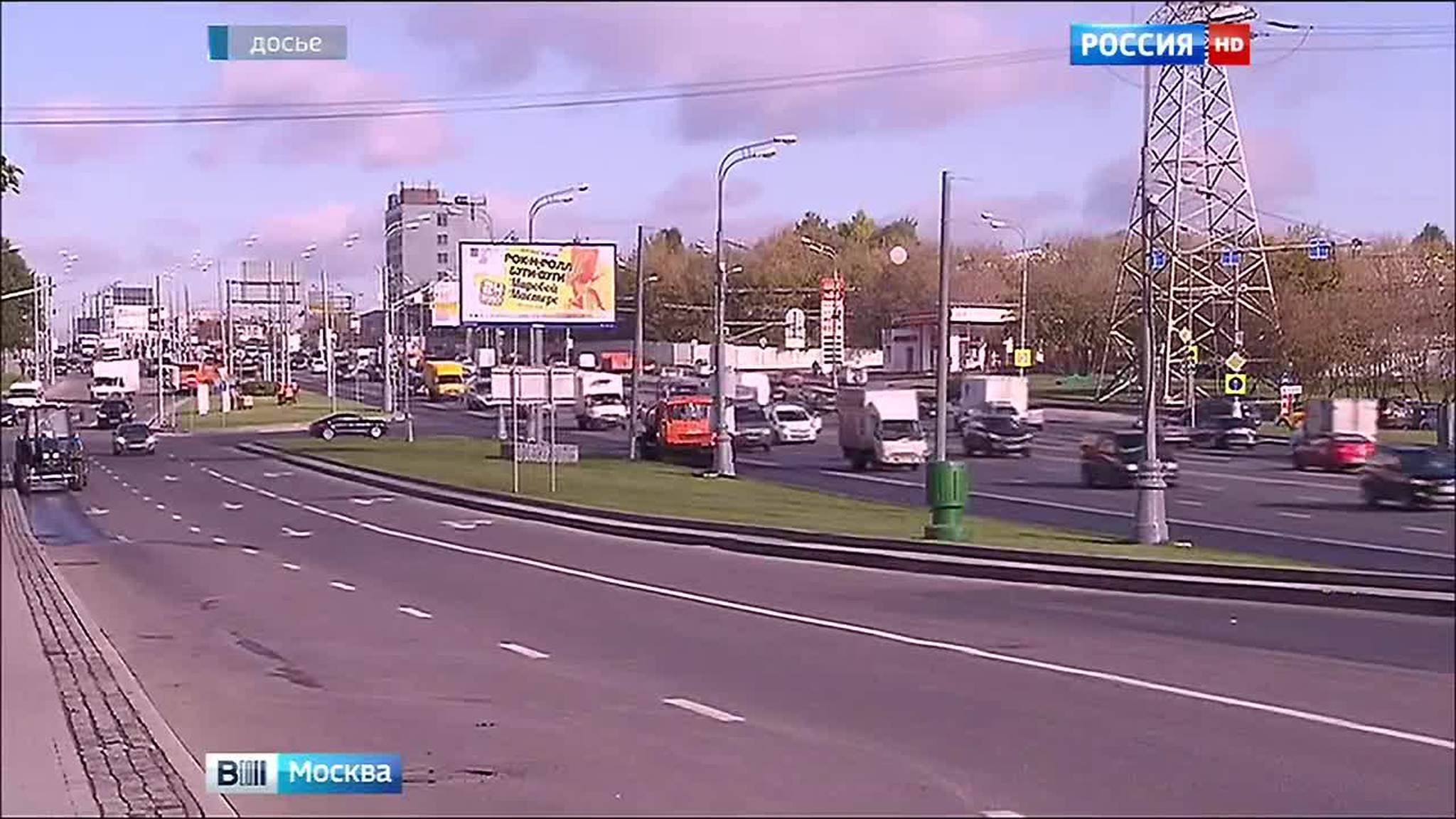 На Варшавском шоссе в районе Щербинки увеличена разрешенная скорость