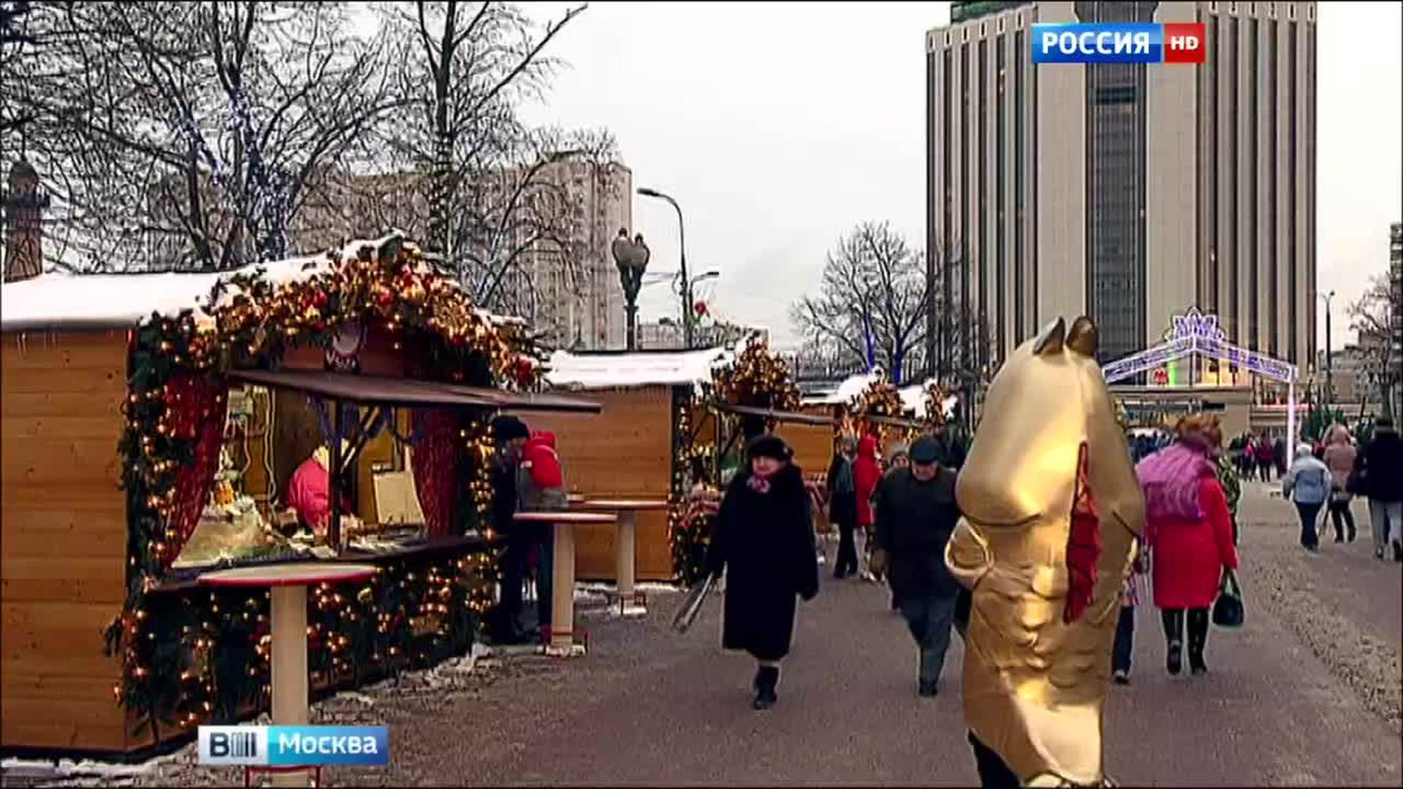 Для туристов в Москве разработали путеводитель по новогодним праздникам