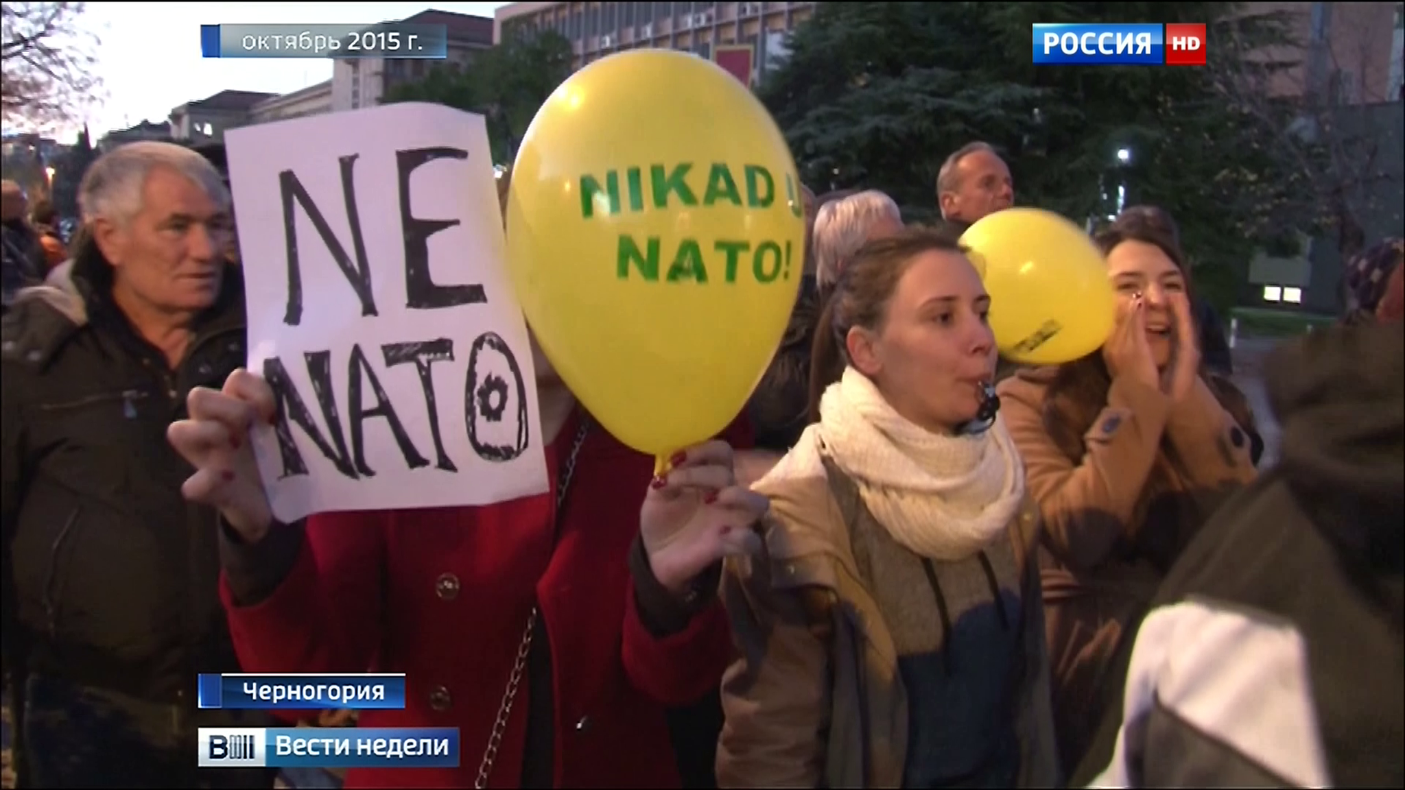 Власти Черногории жаждут вступить в НАТО, а народ - нет