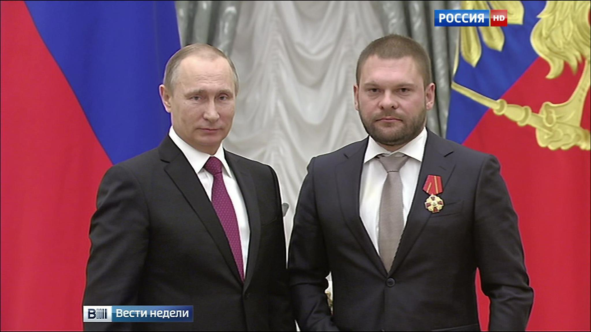 Военный корреспондент Евгений Поддубный награжден орденом Александра Невского