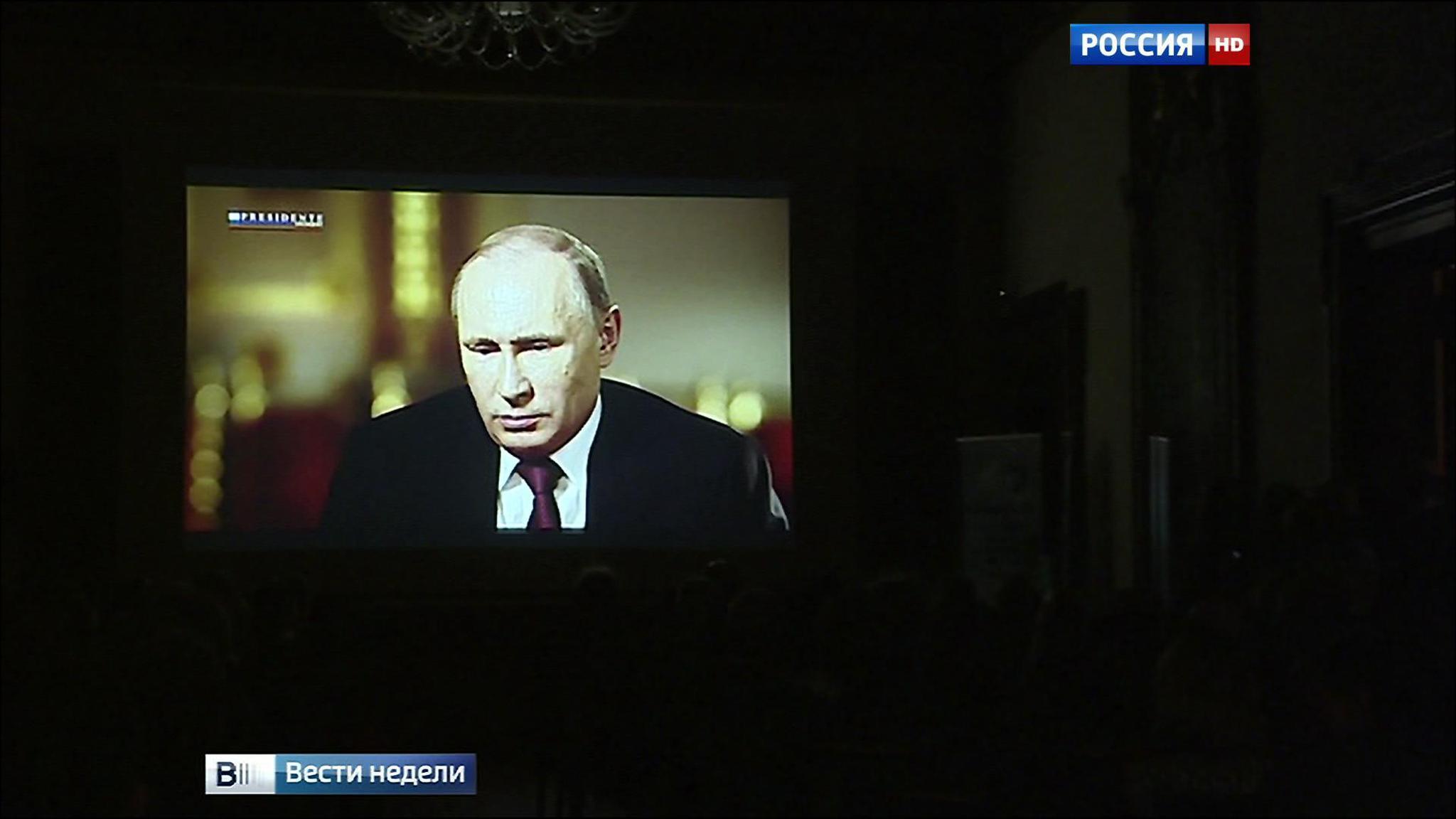 Итальянцам показали другого Путина