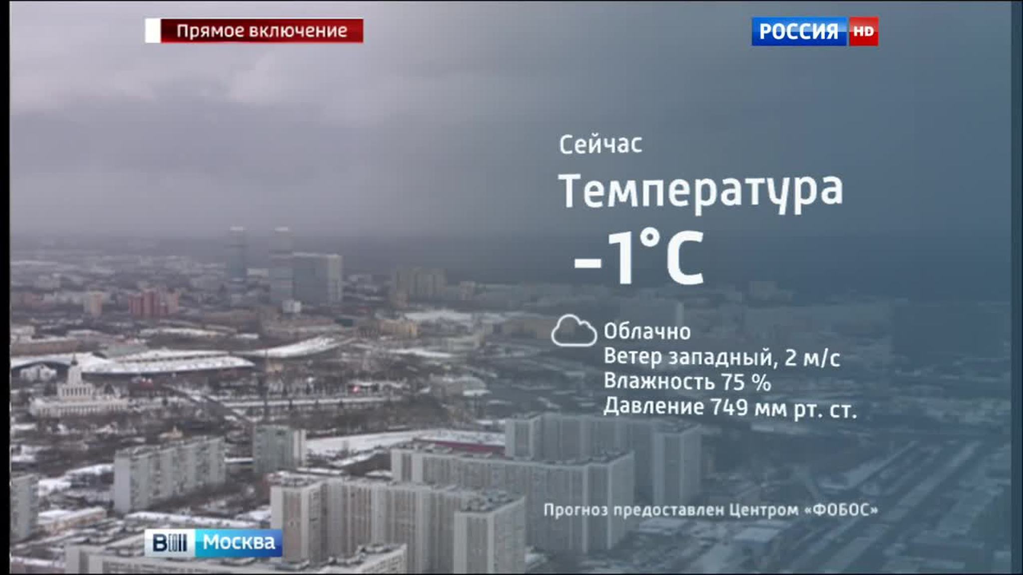 На Москву надвигается сильный снегопад
