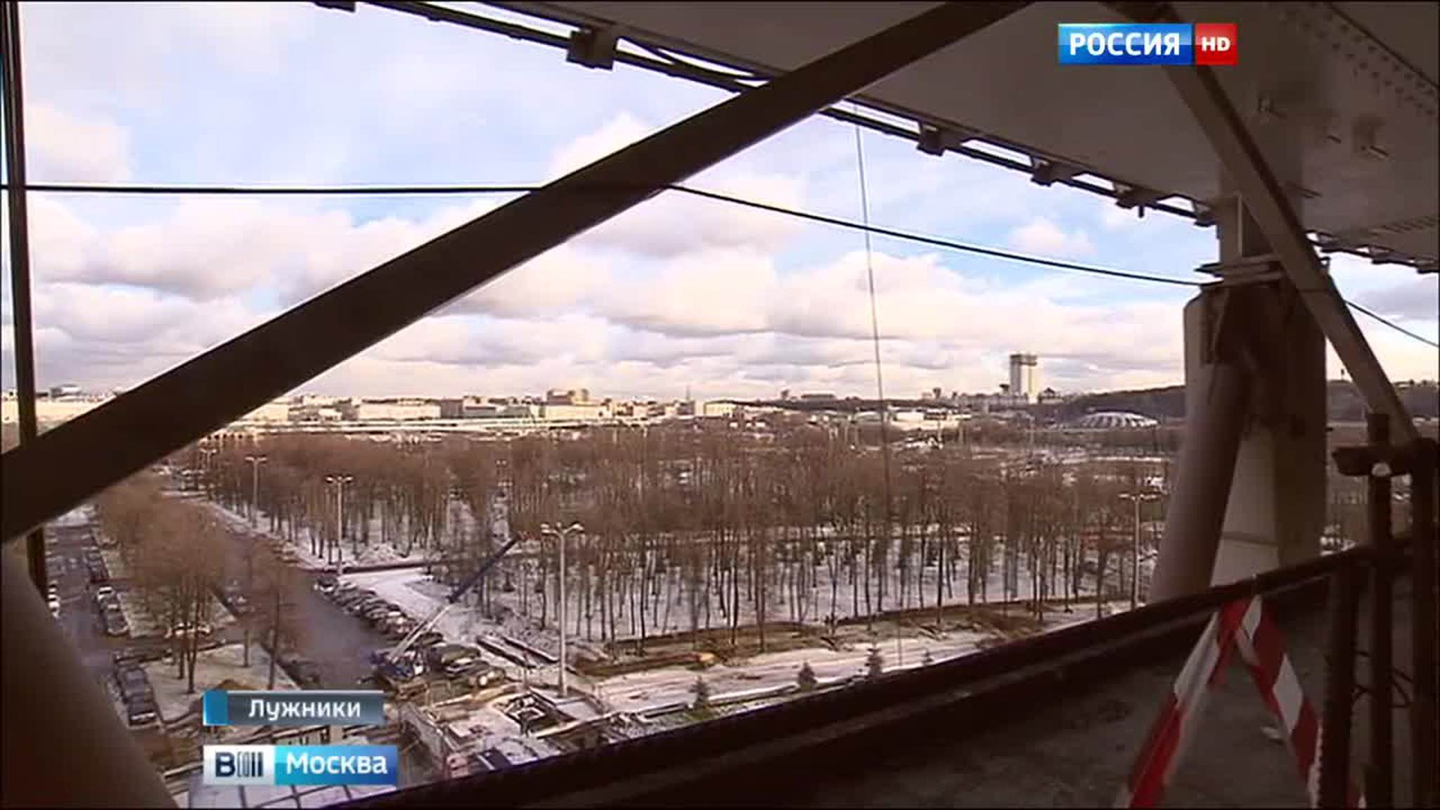 В "Лужниках" появится грандиозная смотровая площадка