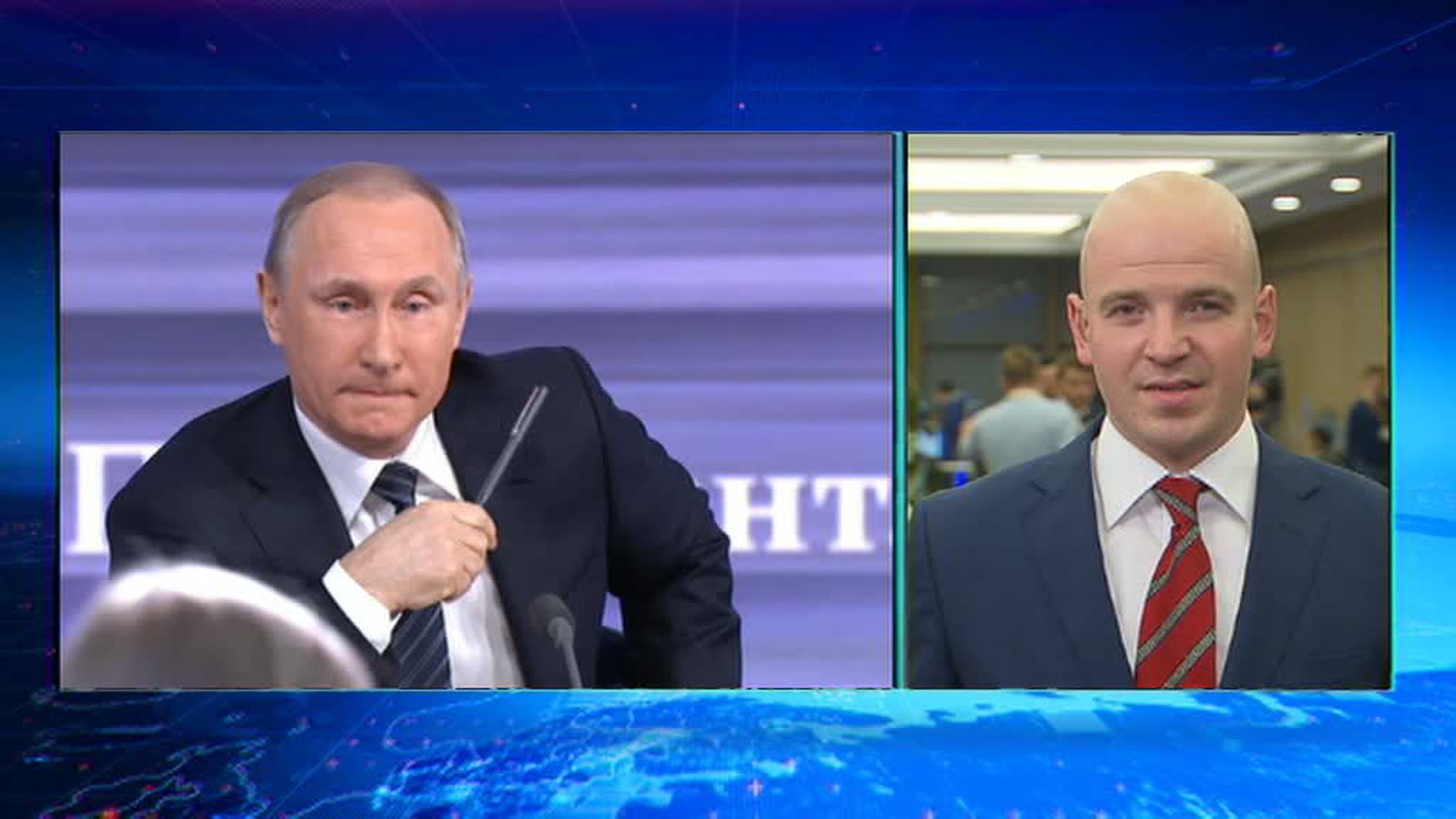 Коррупция в спорте, допинг, иностранный язык: о чем спрашивали Путина