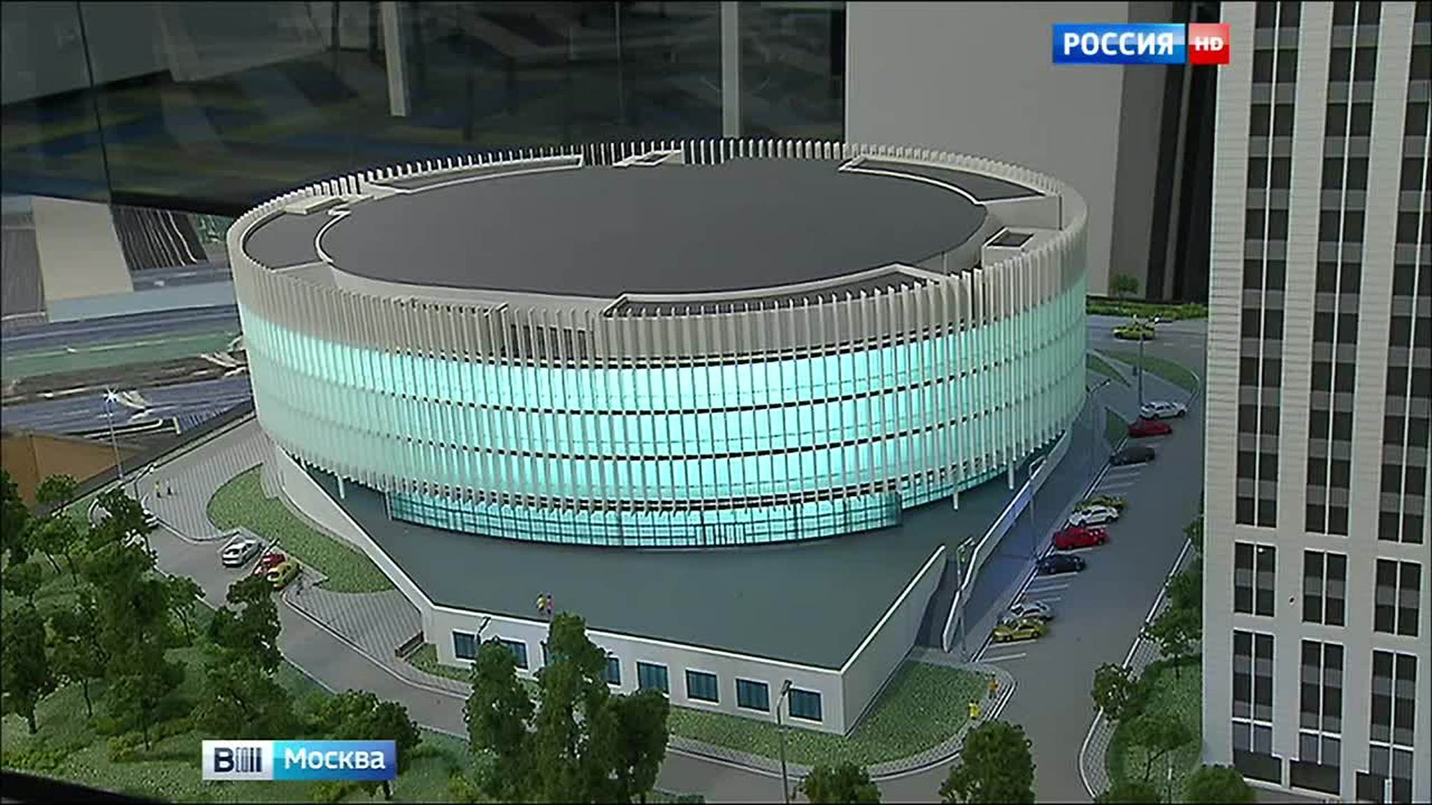В Москве прошла закладка многофункционального спорткомплекса "Динамо"