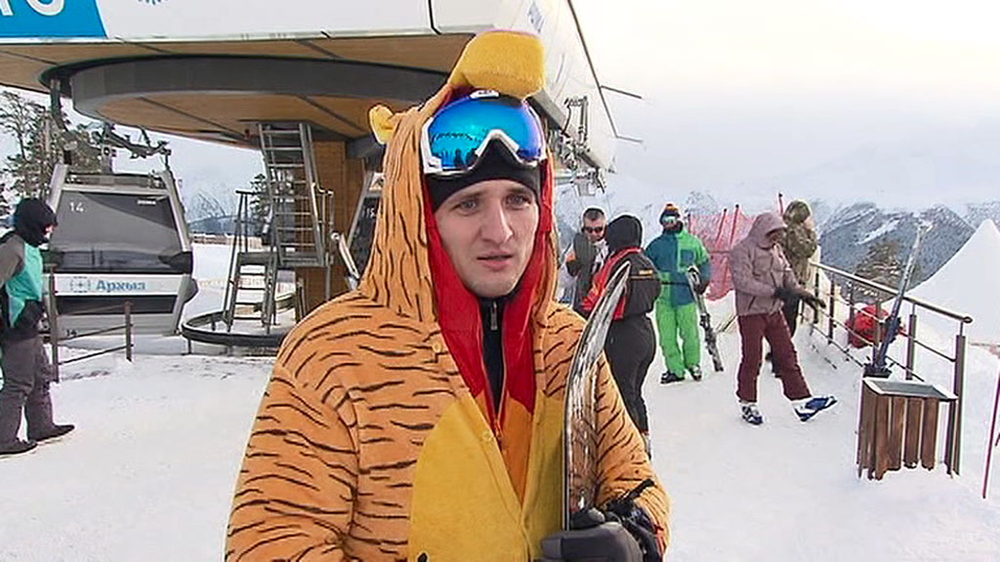 Много снега и удобный ski-pass. На Архызе созданы все условия для лыжников