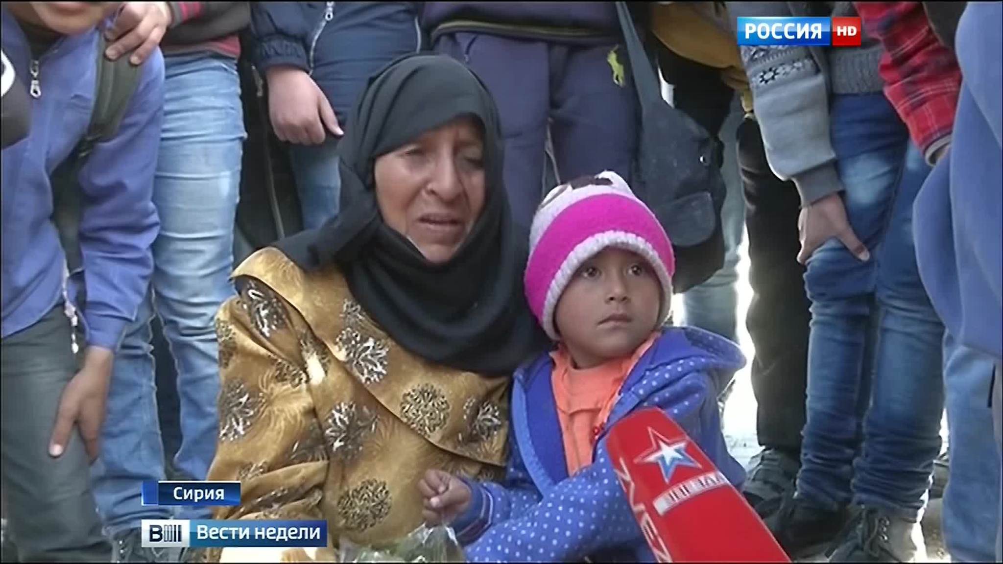 Сирийцы: без помощи России нам не выжить