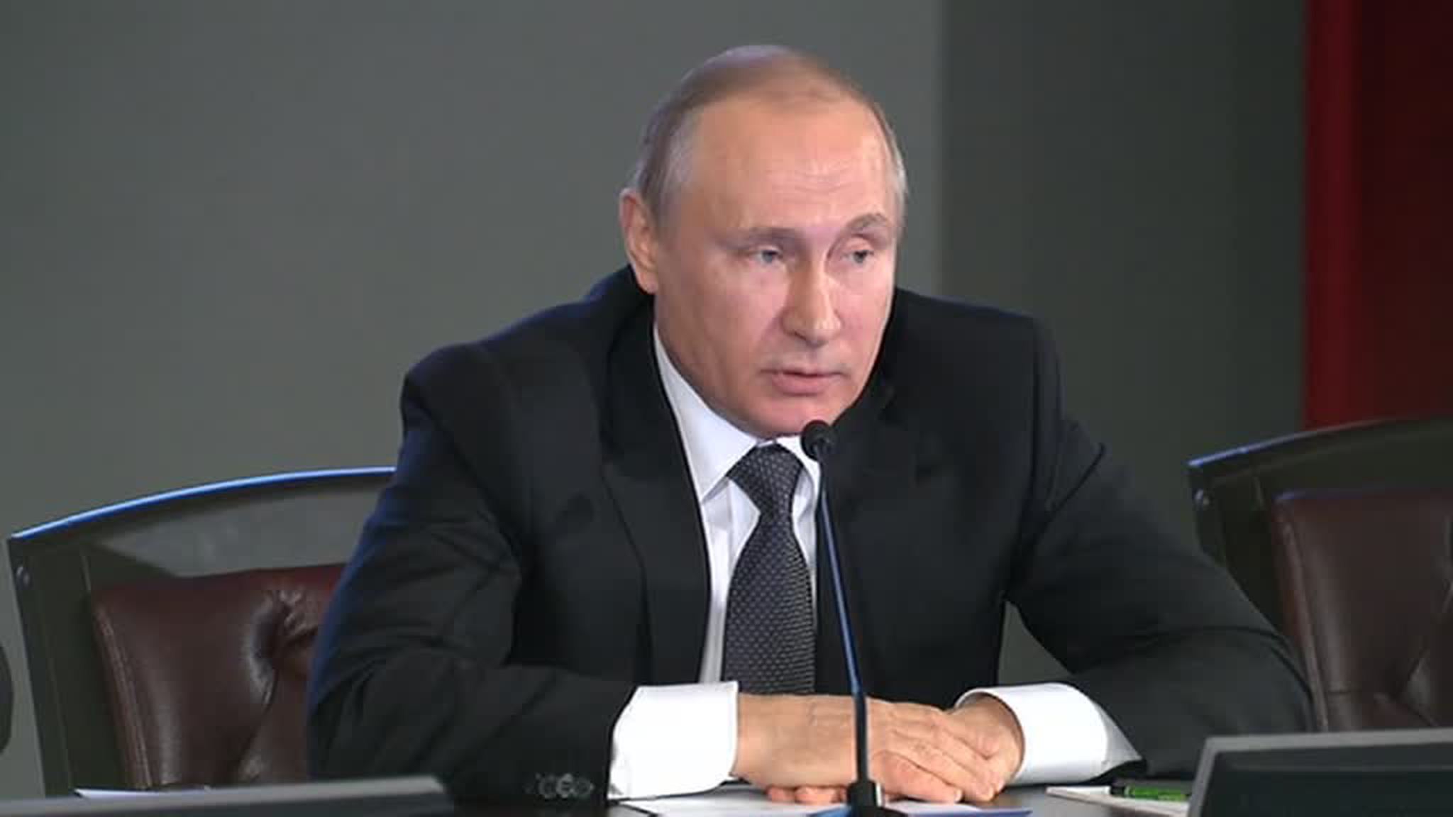 Путин: число тяжких преступлений в России снижается