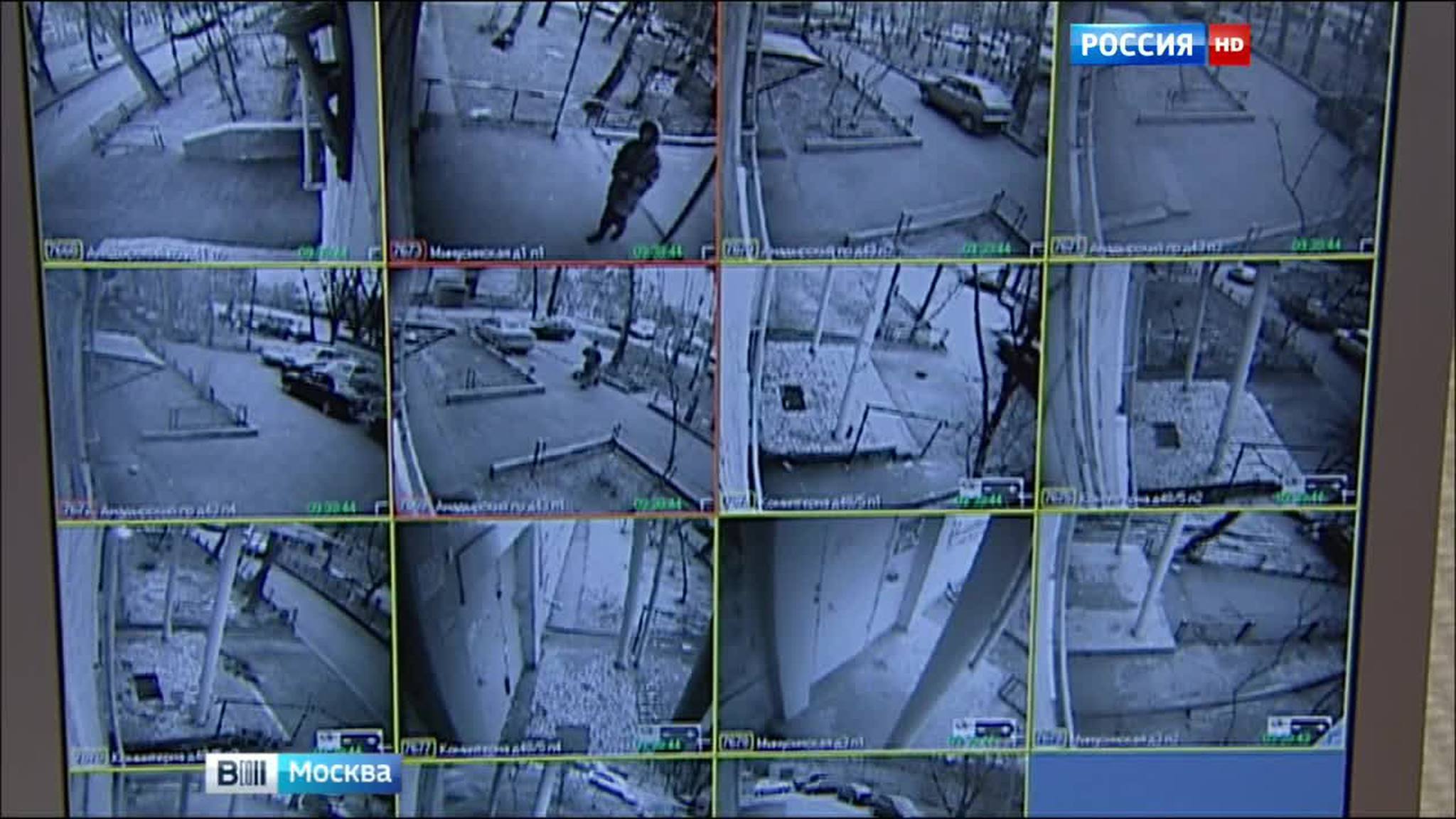 Камеры наблюдения идут на помощь москвичам