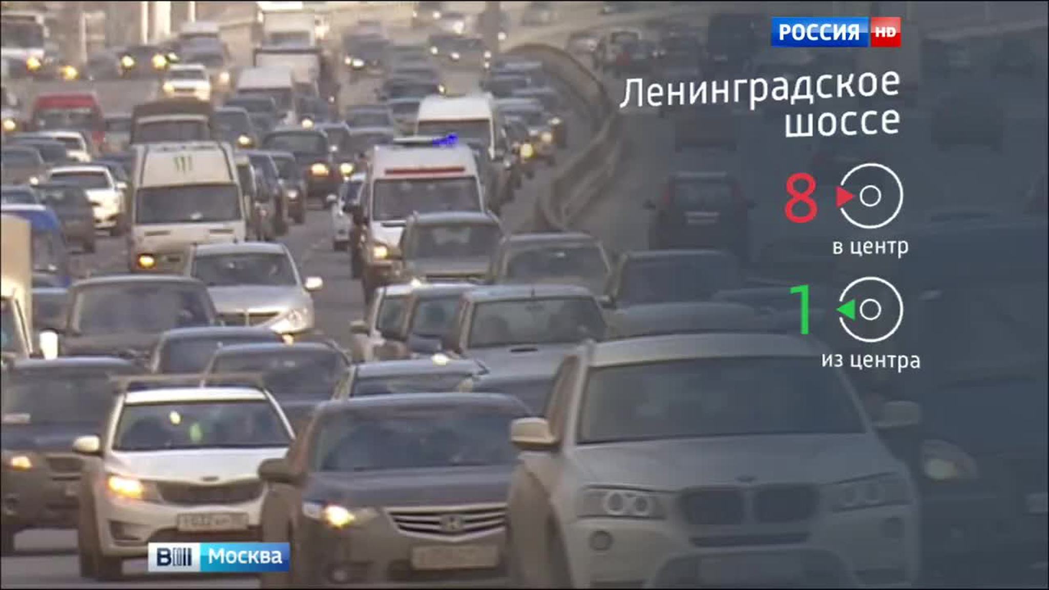 Теплая погода создаст пробки на выездах из Москвы