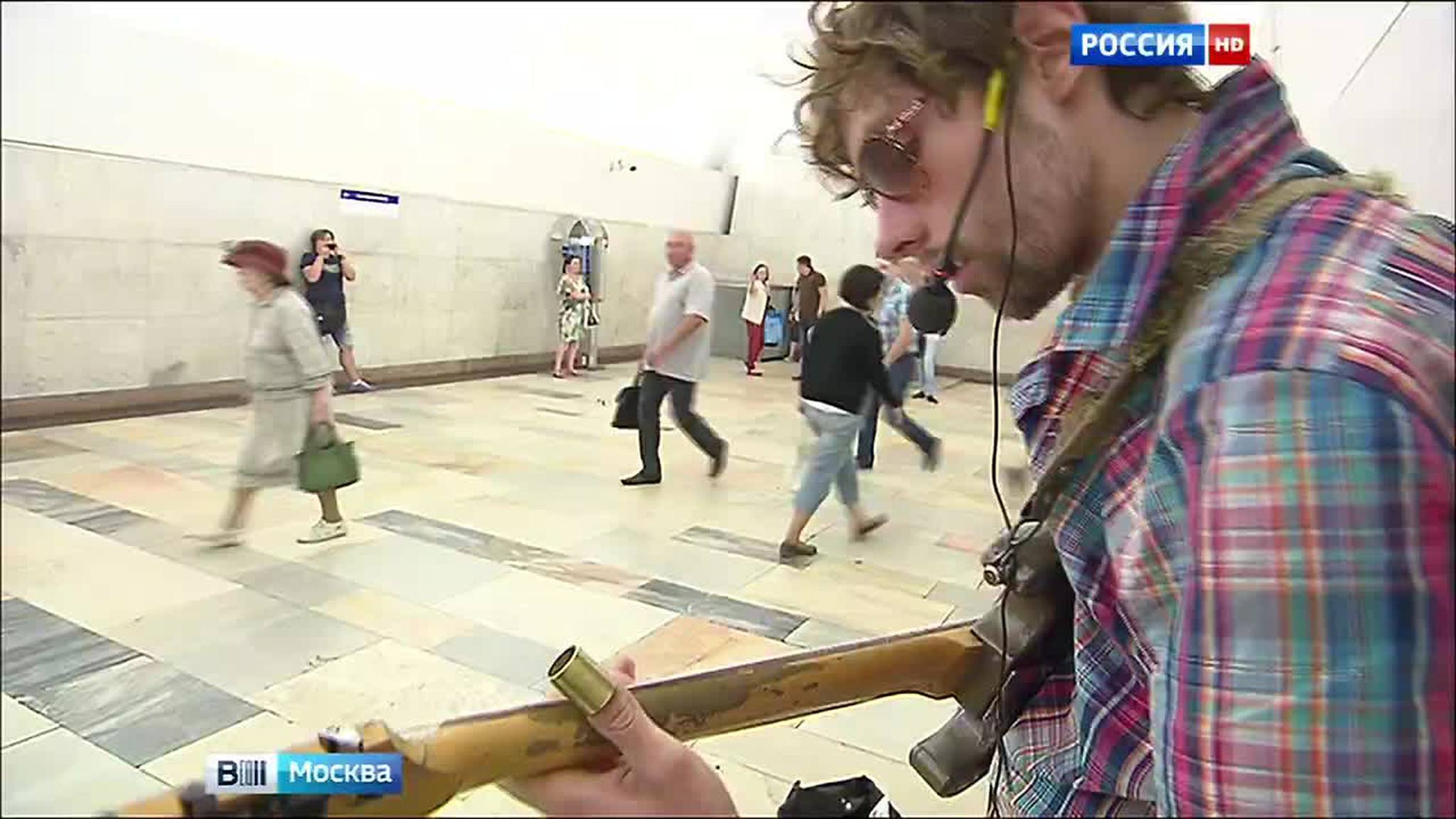 В Москве проходит первое прослушивание музыкантов для проекта "Музыка в метро"