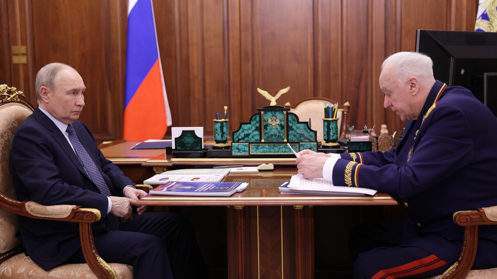 Бастрыкин доложил Путину о работе СКР за 15 лет его существования