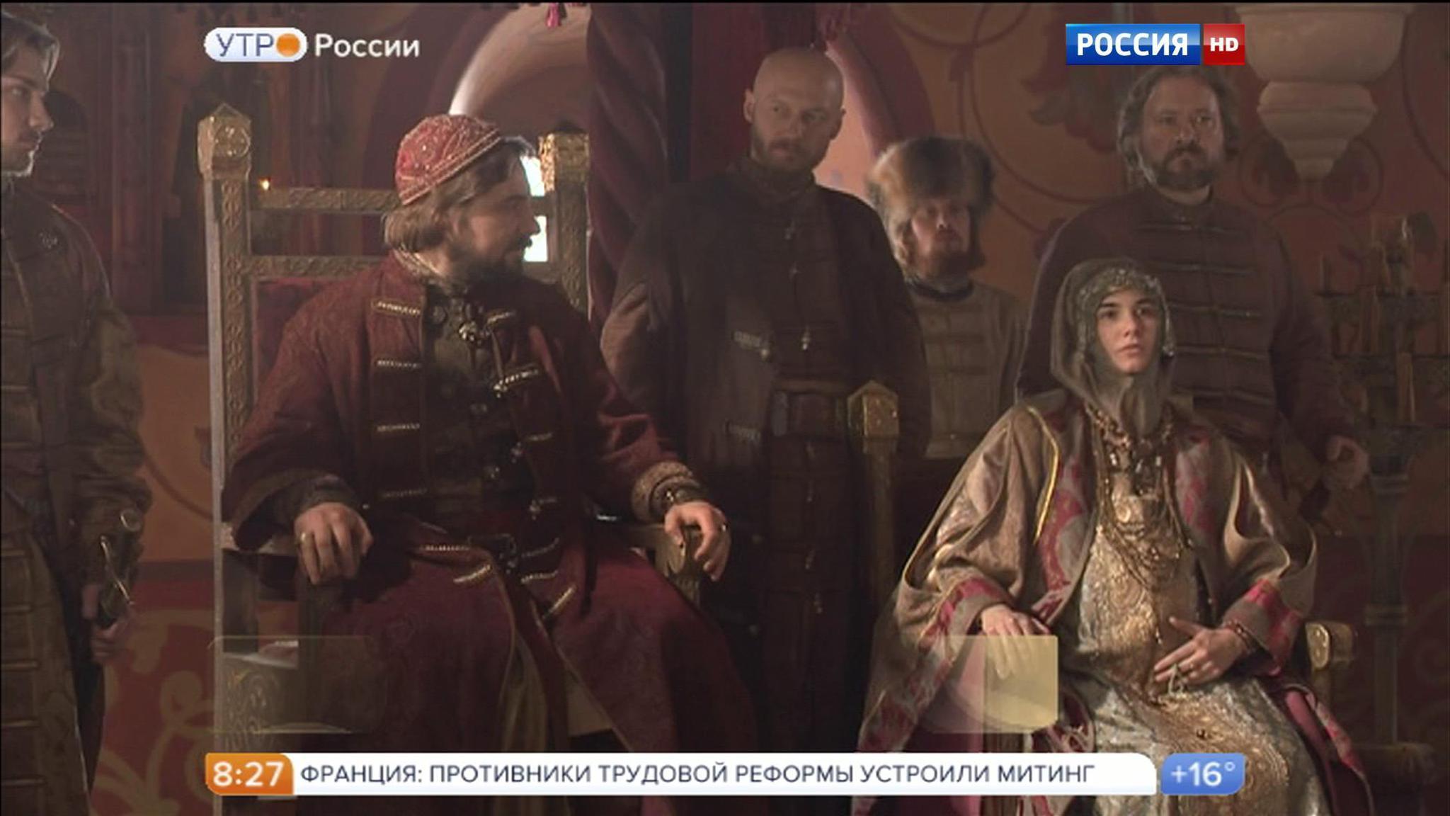 Репортаж со съемочной площадки сериала
