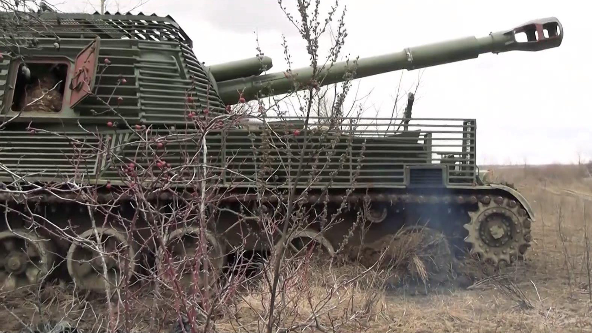 Расчеты "Акаций" уничтожили укрепления ВСУ в Днепропетровской области