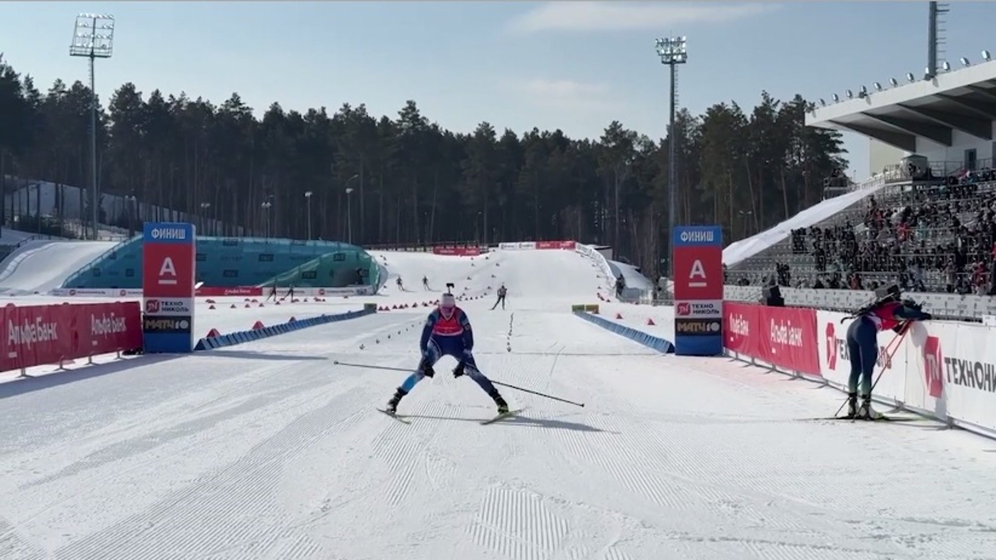 Первые медали Чемпионата России по биатлону разыграли в Тюмени