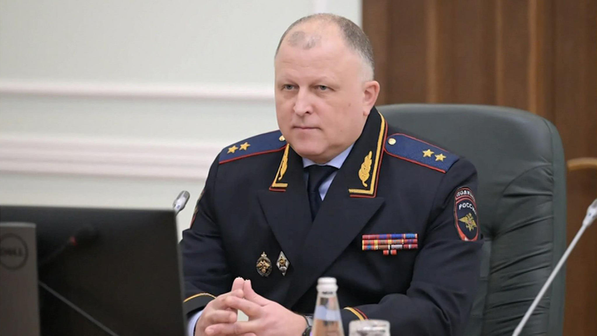 Глава МВД представил личному составу своего первого заместителя