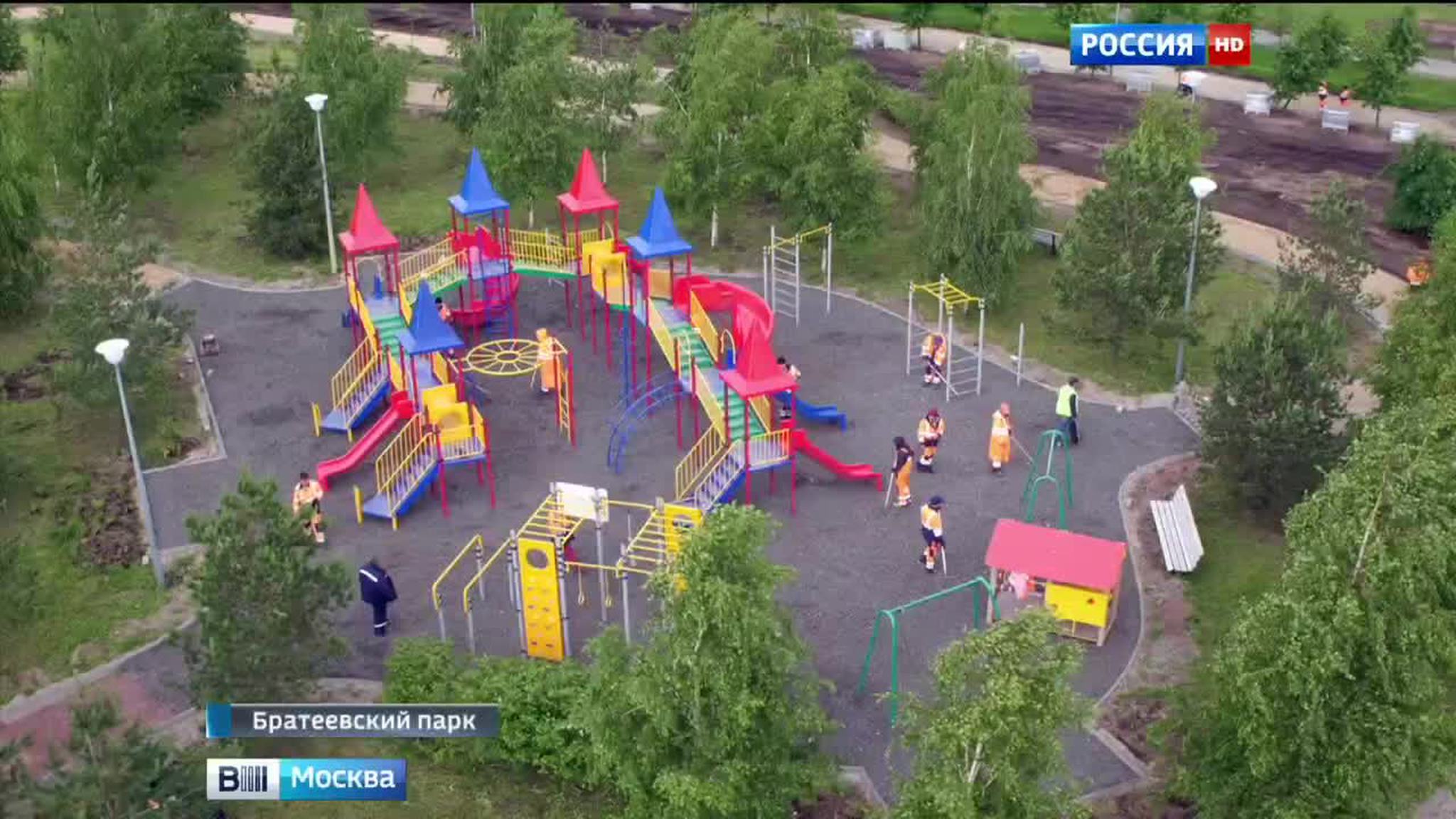 Братеевский парк заиграет яркими красками