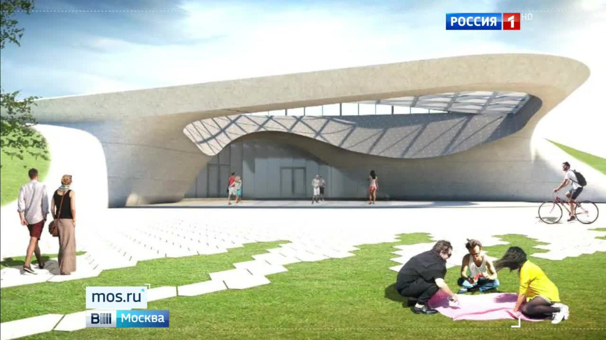 В "Зарядье" появится медиацентр с круговой панорамой