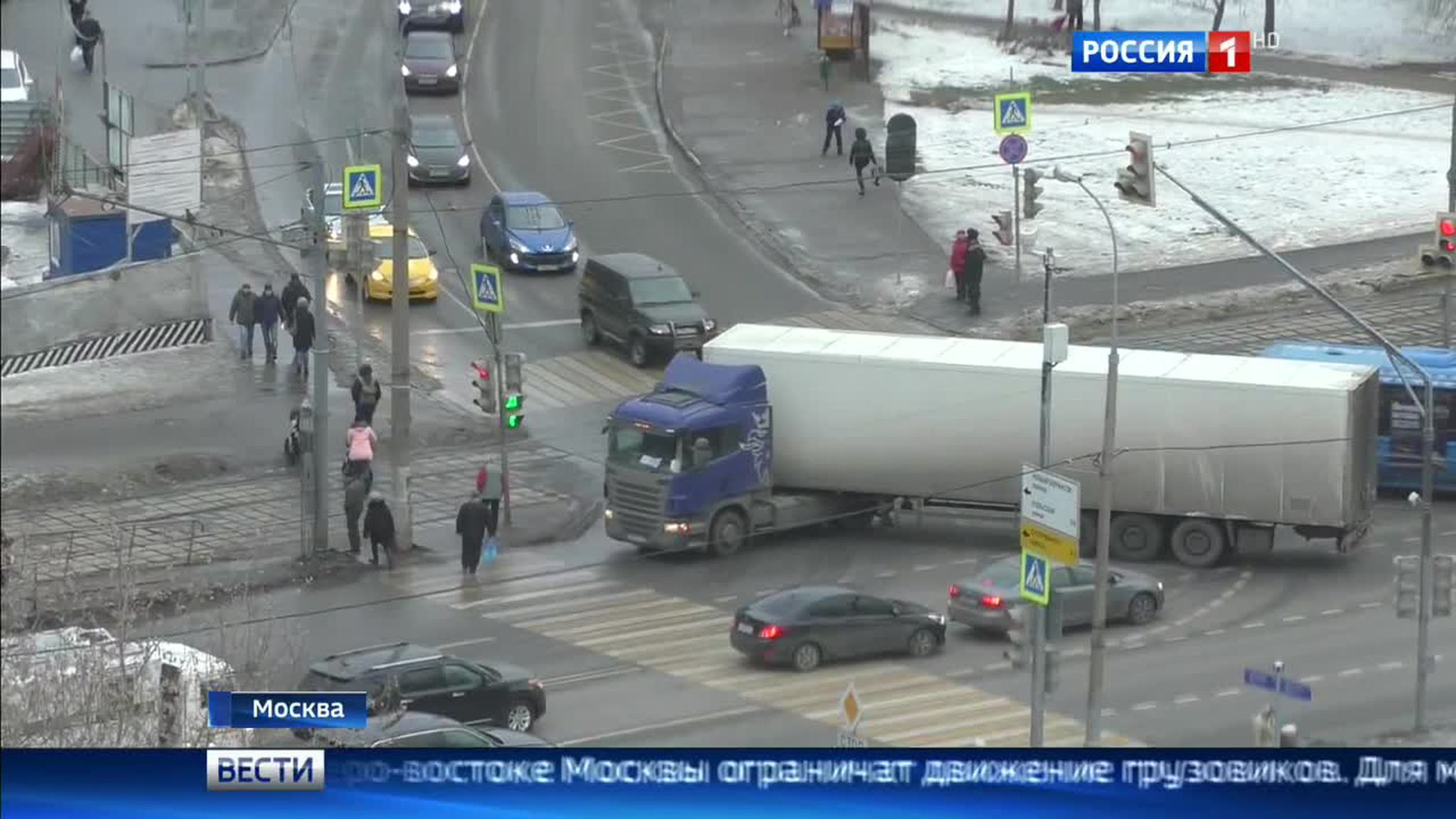 С 1 декабря на севере и северо-востоке Москвы появится "грузовой каркас"