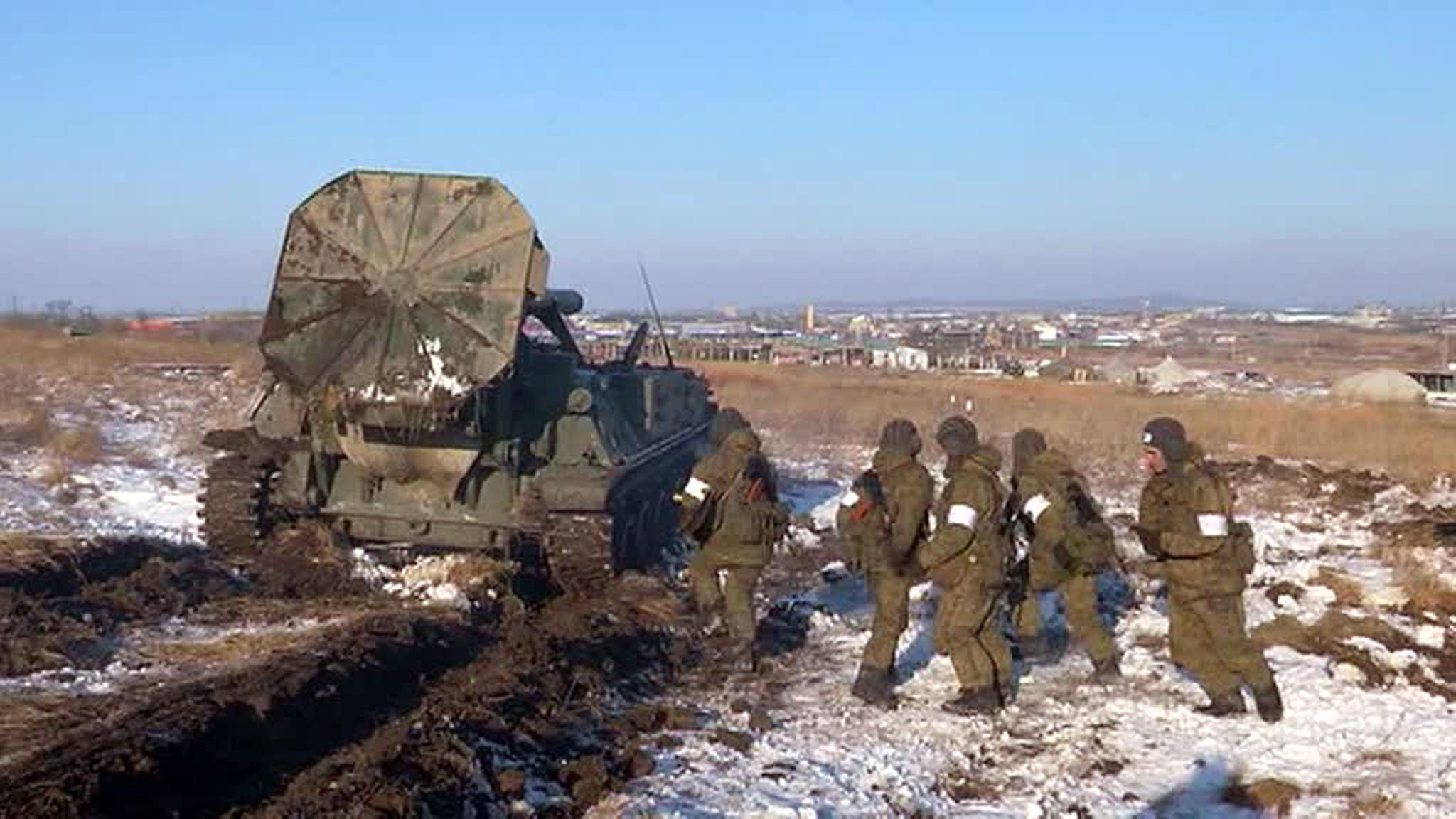 На Дальнем Востоке прошла тренировка артиллеристов