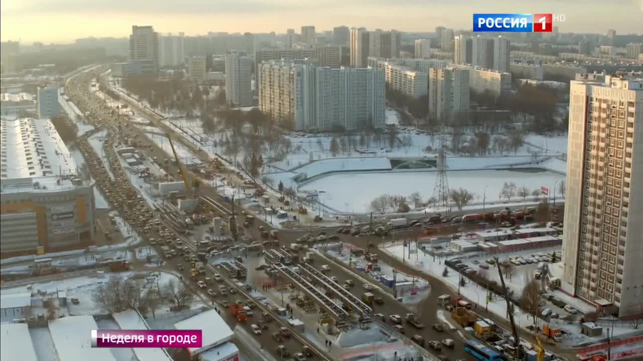 В Москве построят 350 километров дорог за три года