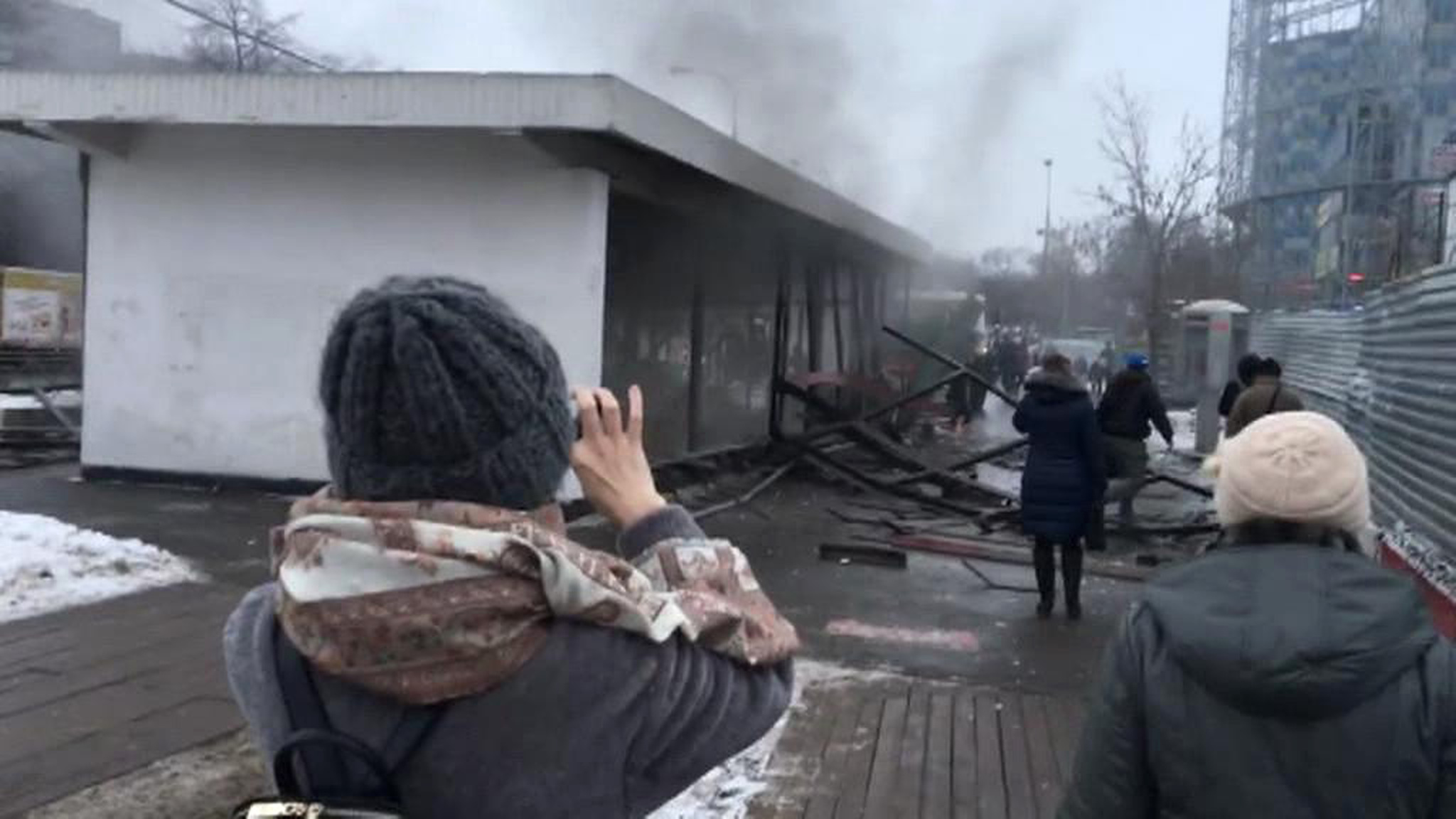 При взрыве у "Коломенской" пострадали 6 человек
