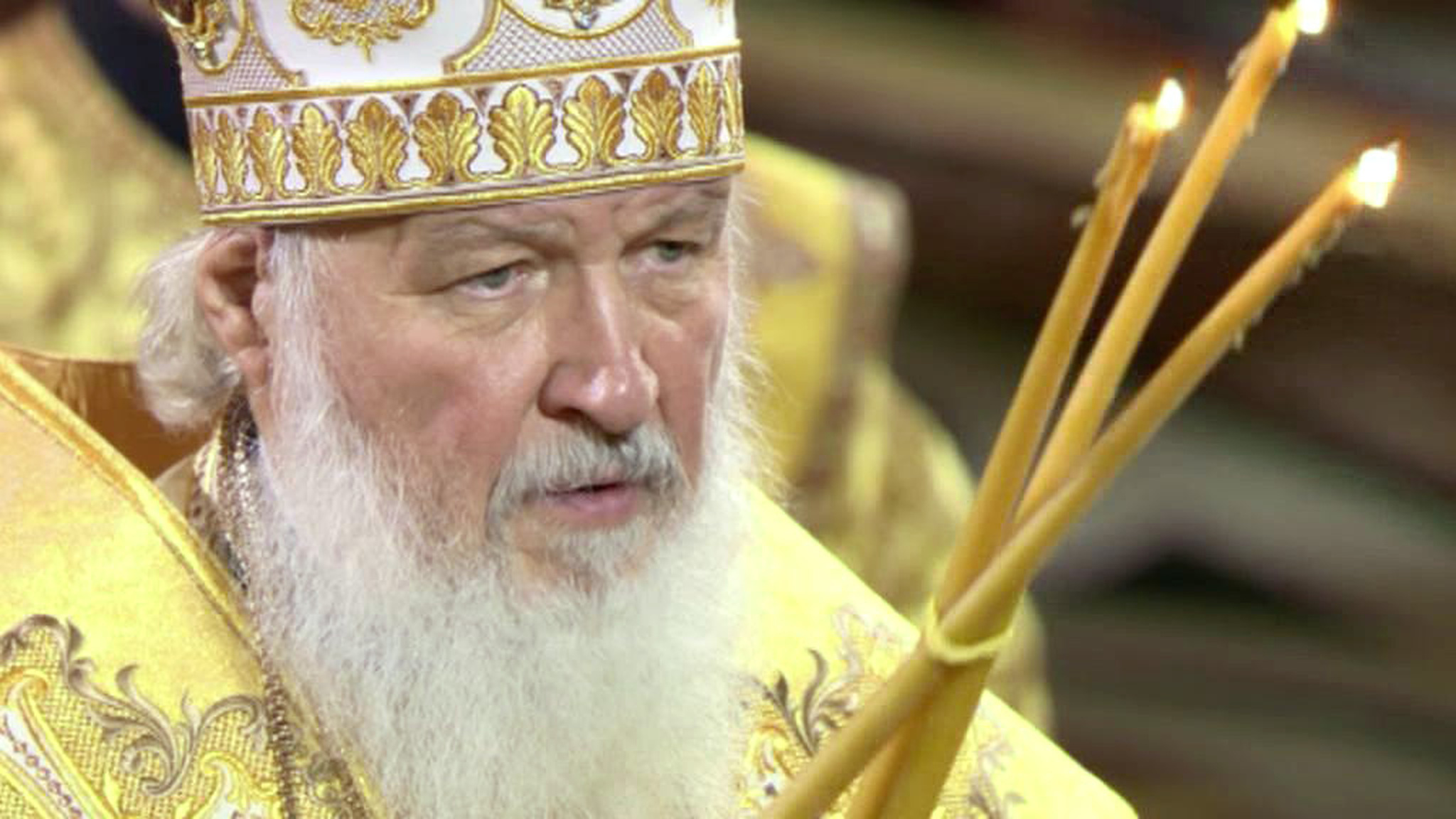 Патриарх Кирилл совершил праздничное богослужение в главном соборе России