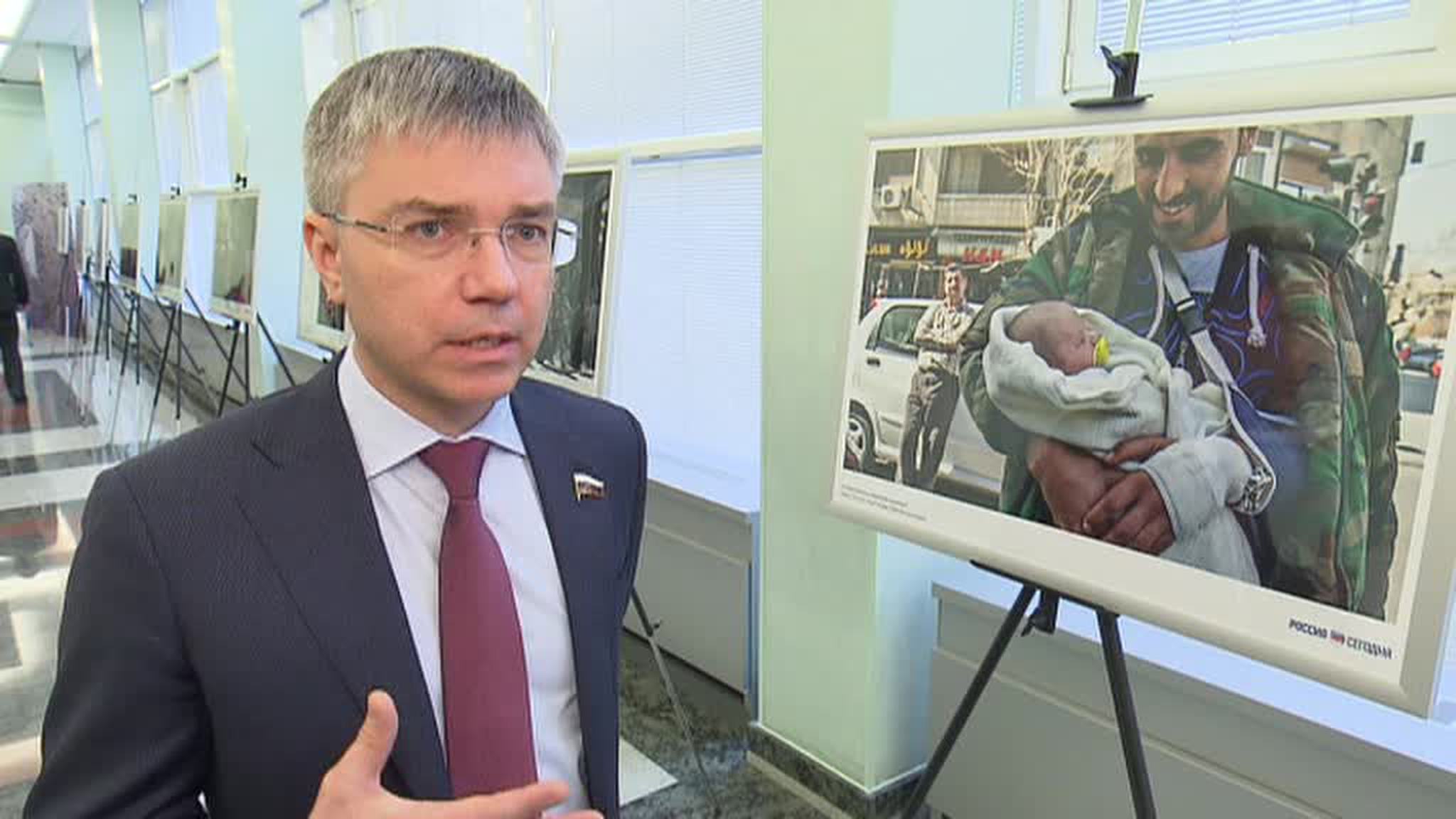 Выставка "Сирия. Фотохроники войны" открылась в Госдуме