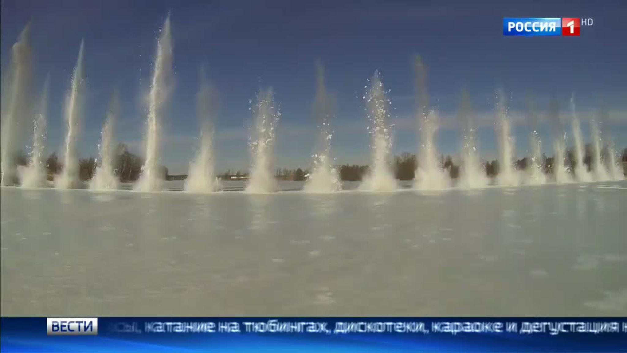 Военные инженеры уничтожили ледовый затор