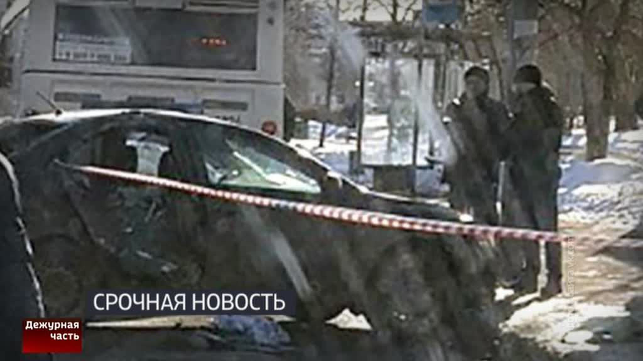 Банда грабителей, уходя от погони, протаранила автобус