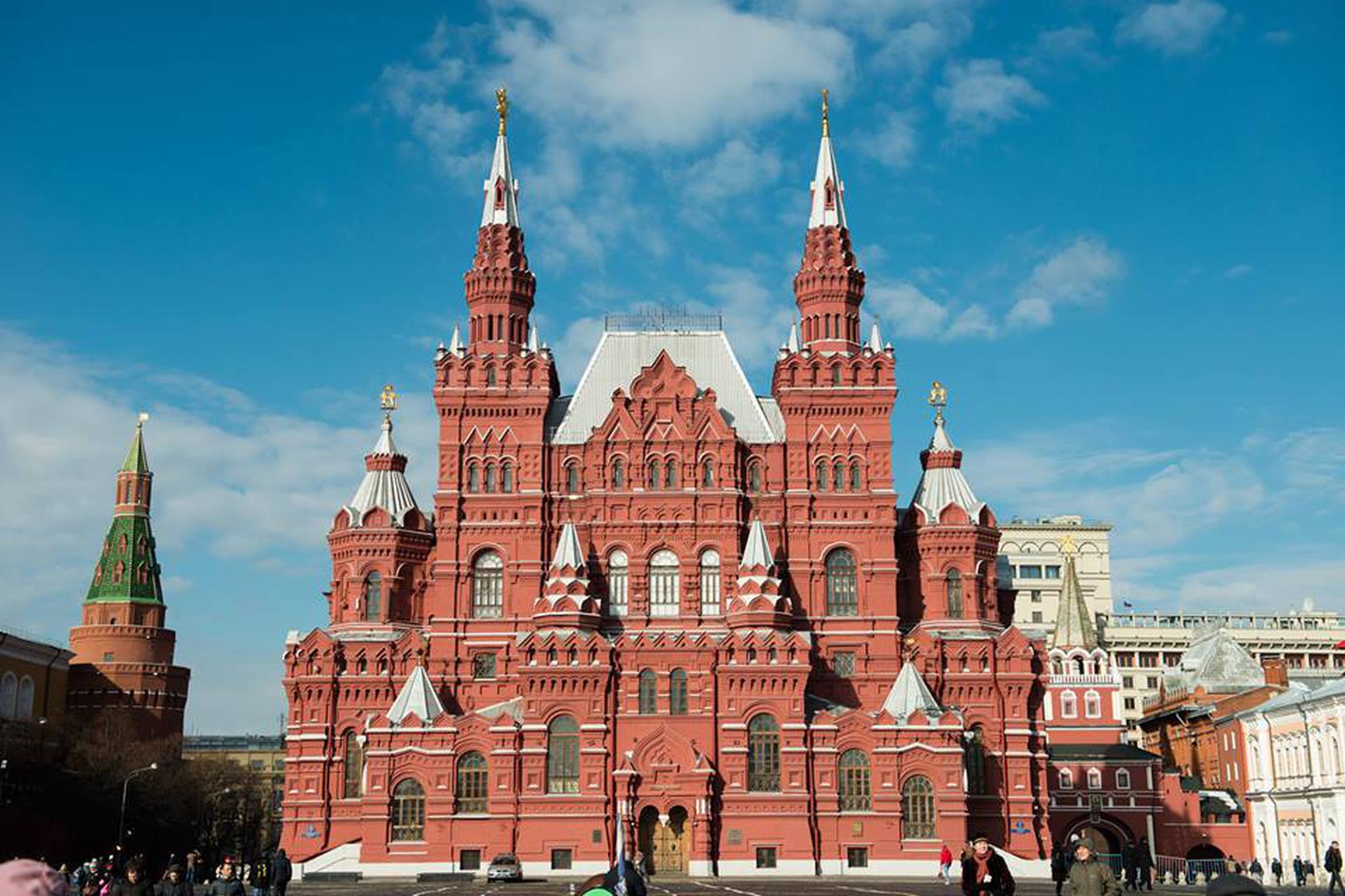 Парадный вход Исторического музея со стороны Красной площади откроется 15 июня