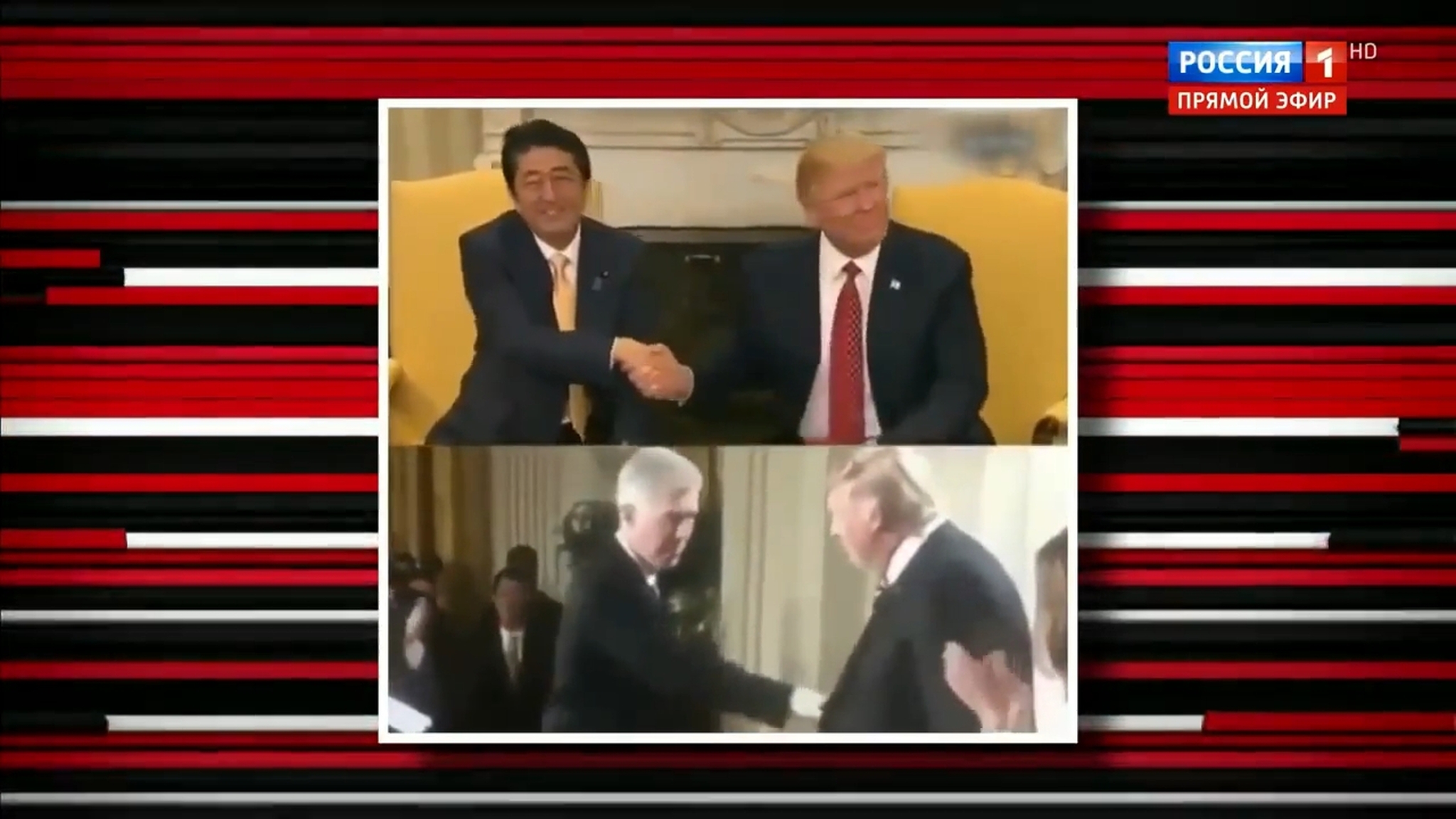 Обама VS Трамп: кто сильней в рукопожатиях