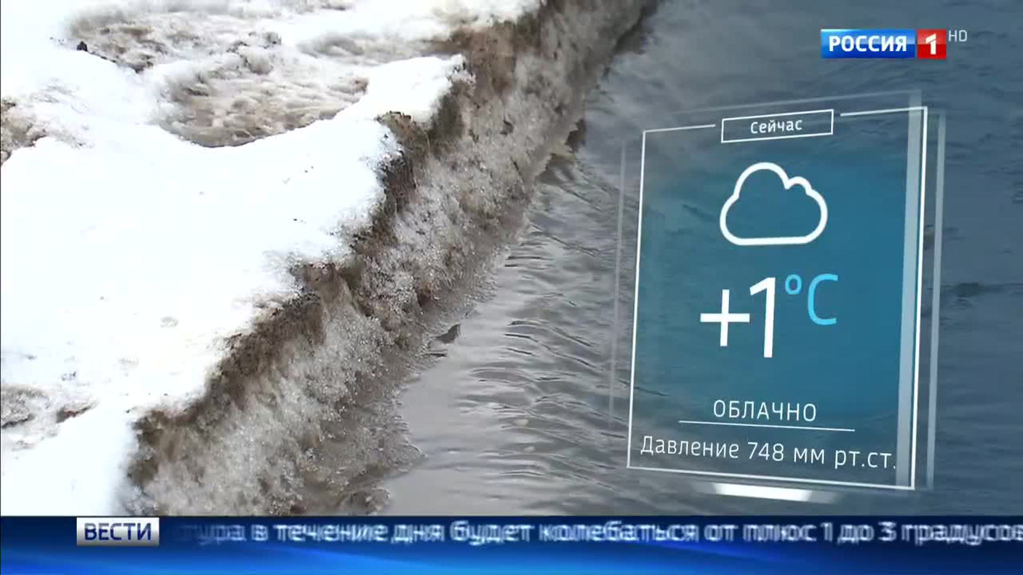 Оттепель в столице продолжается