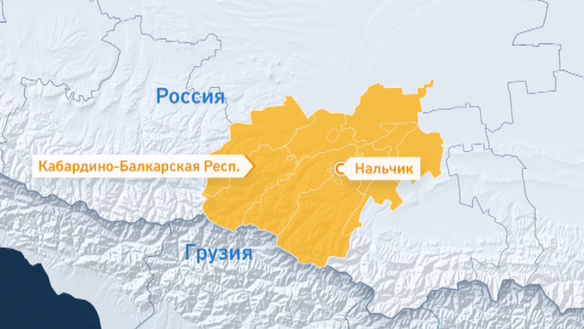 Под лавиной в Кабардино-Балкарии погибли два человека