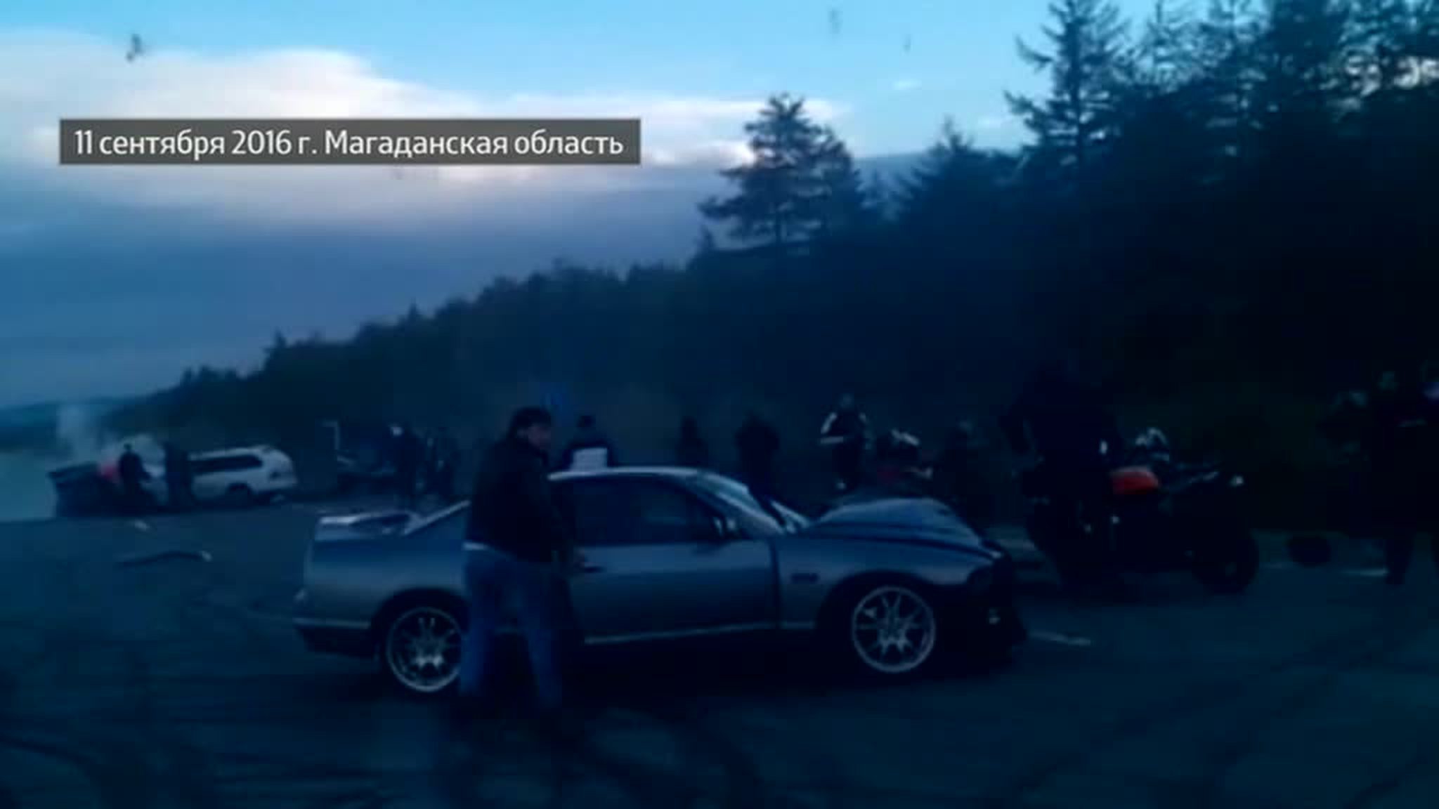 По вине магаданских стритрейсеров на трассе "Колыма" погибли два человека
