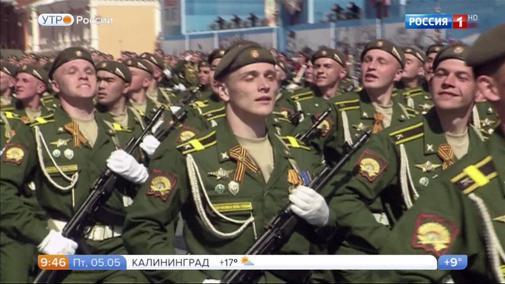 День Победы с телеканалом "Россия" (сюжет программы "Утро России")