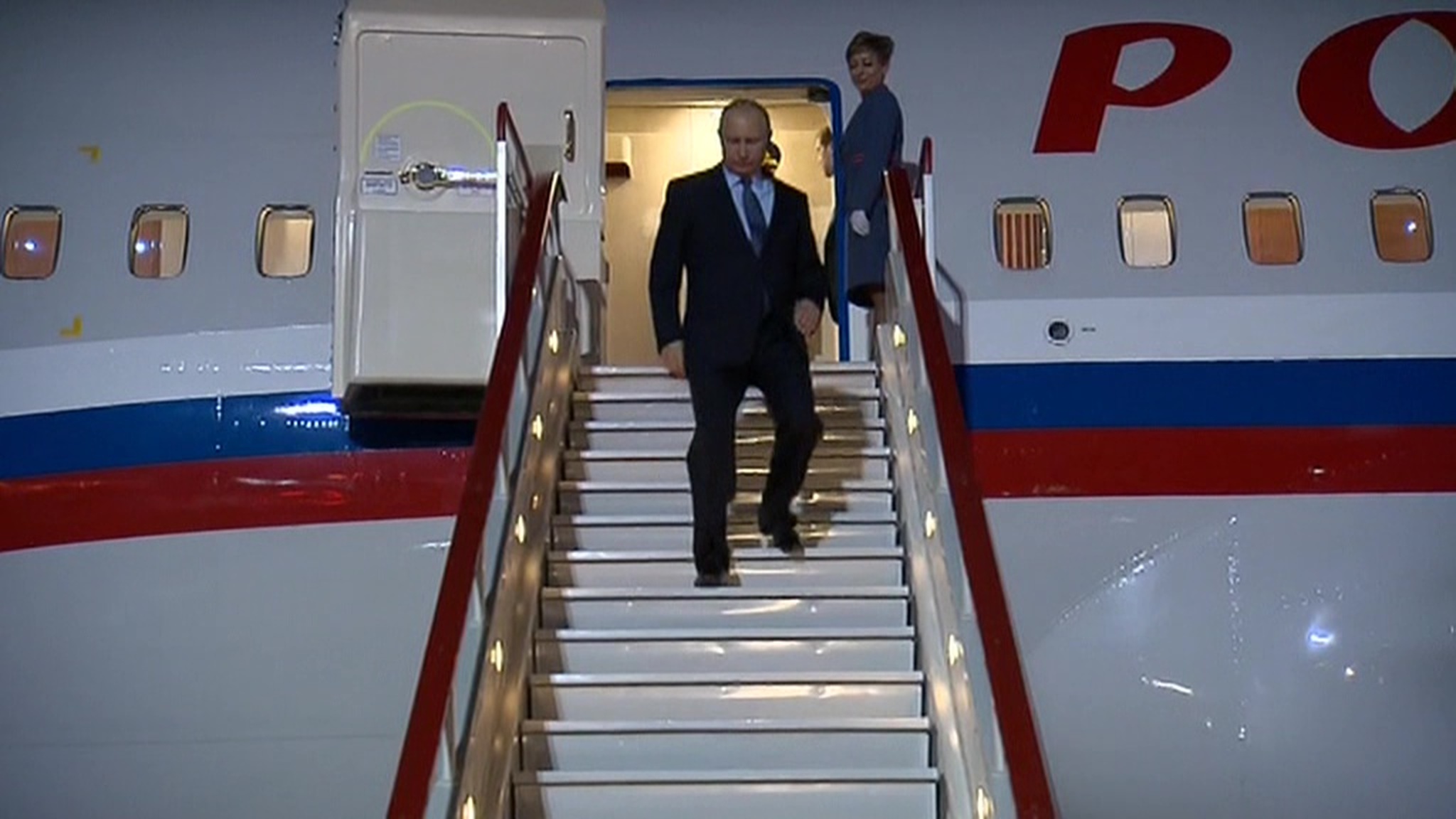 Путин прилетел в Иркутск на совещание по пожарам