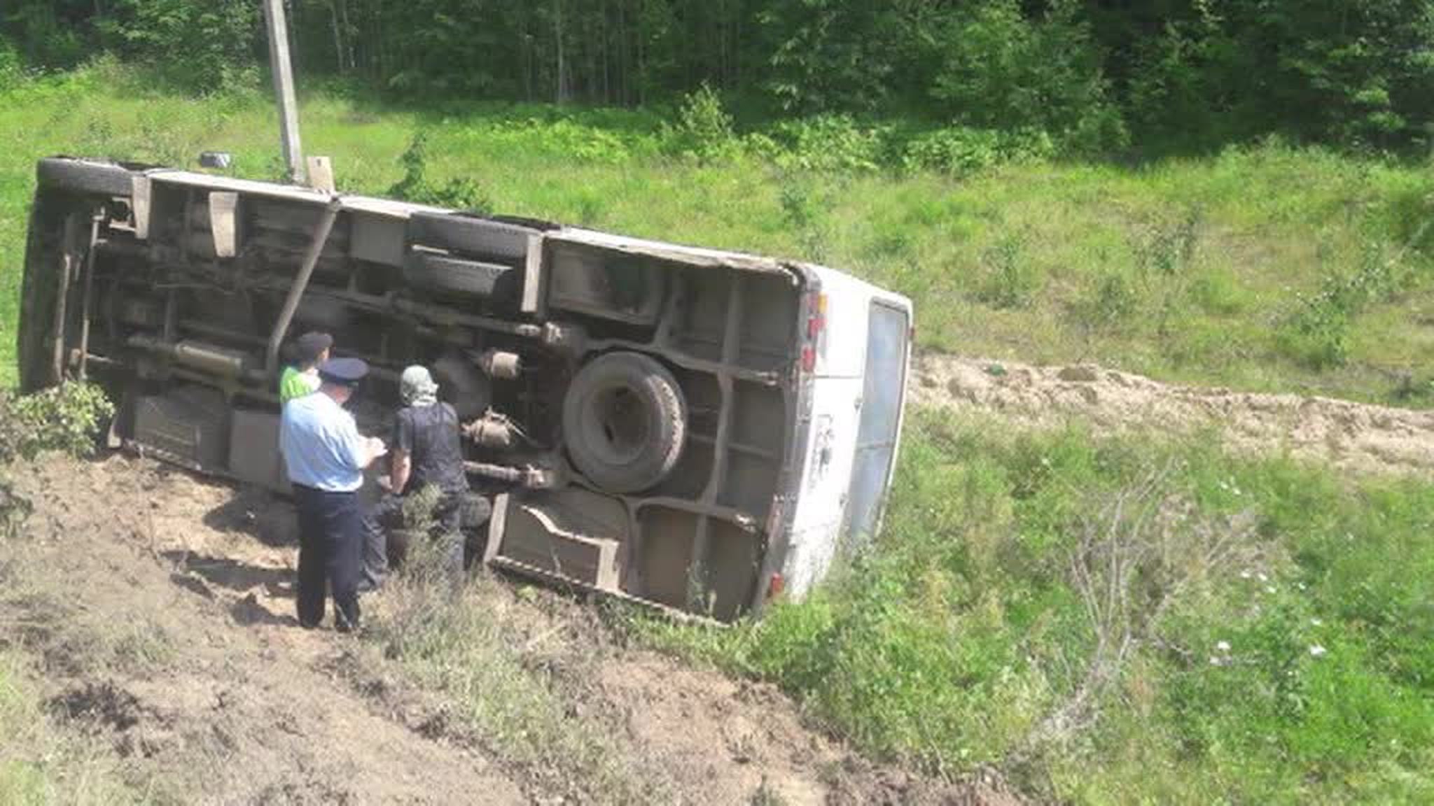 Авария в Марий Эл: водитель автобуса мог уснуть за рулем