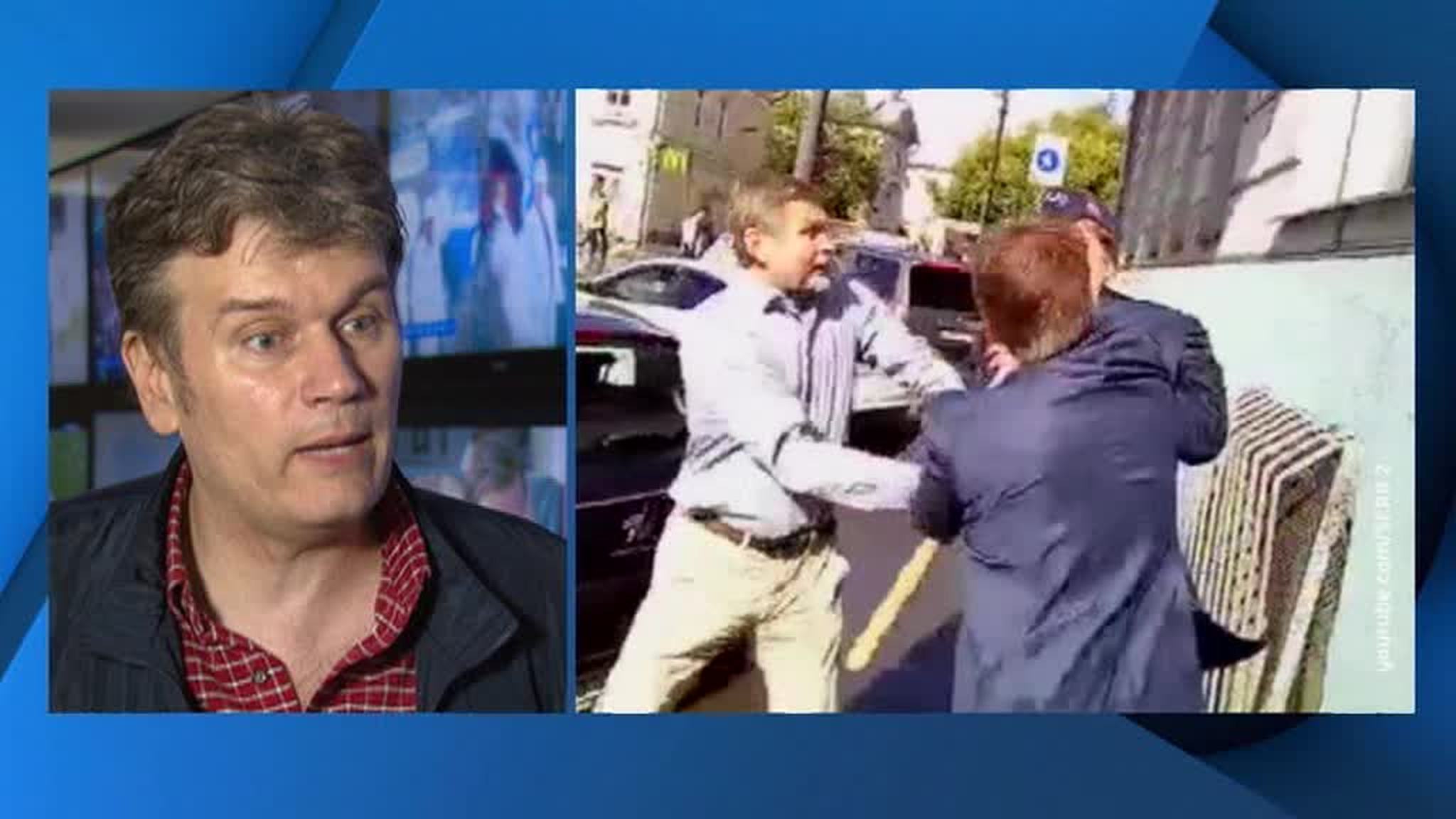 Когда у адвоката нет слов, он берется за биту