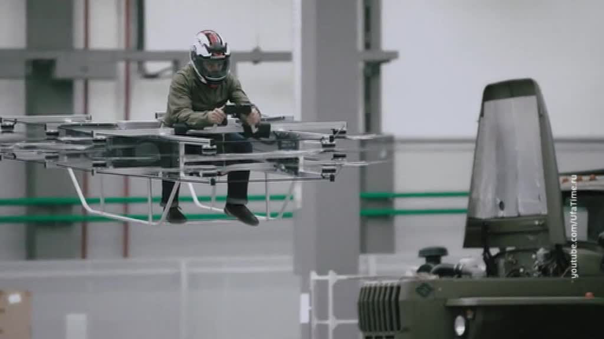 Must See - Producer of AK-47, Kalashnikov, Now Comes Up with a Hi-Tech Hoverbike