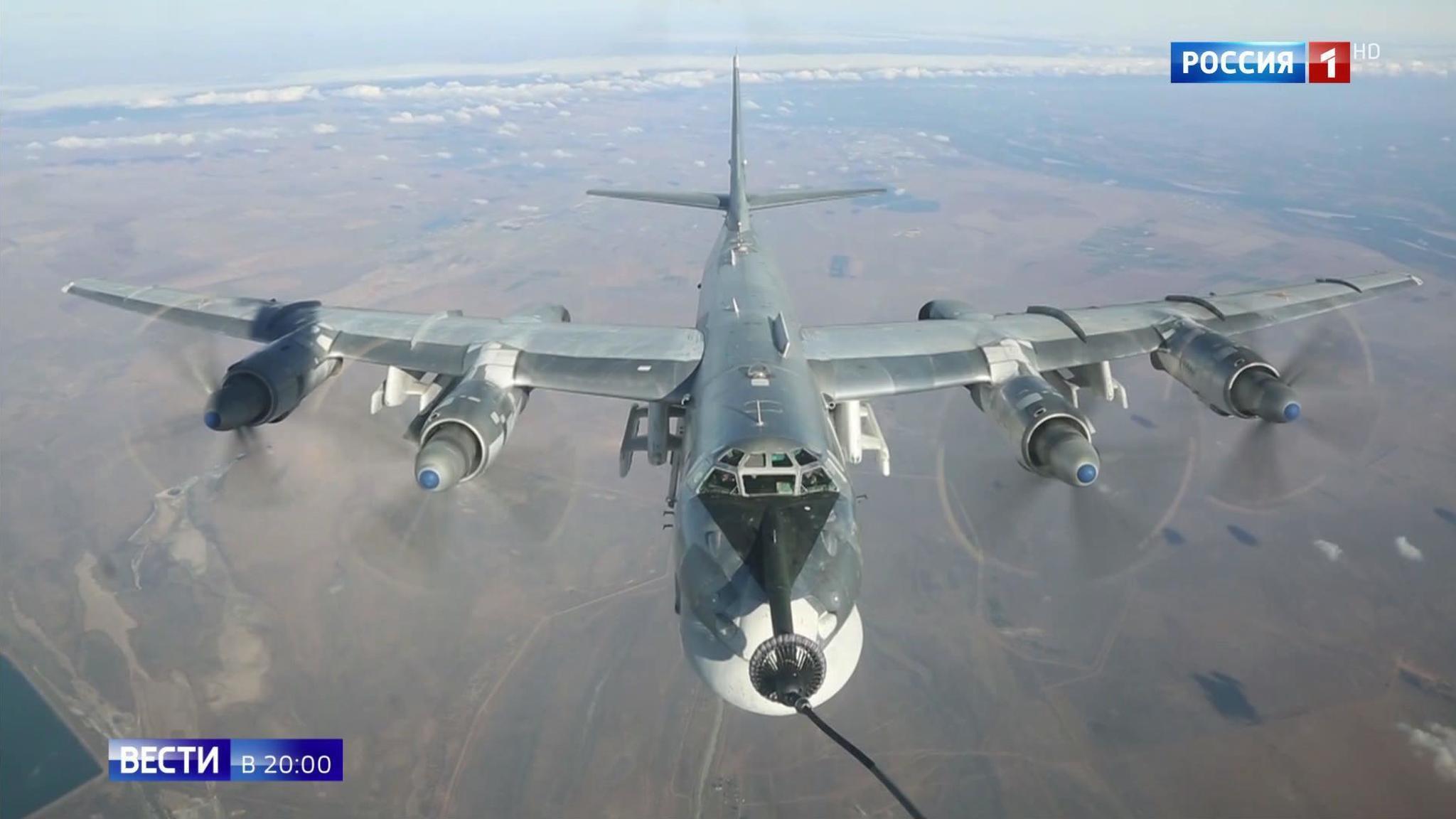 Strategic Bombers Are Attacking in Syria