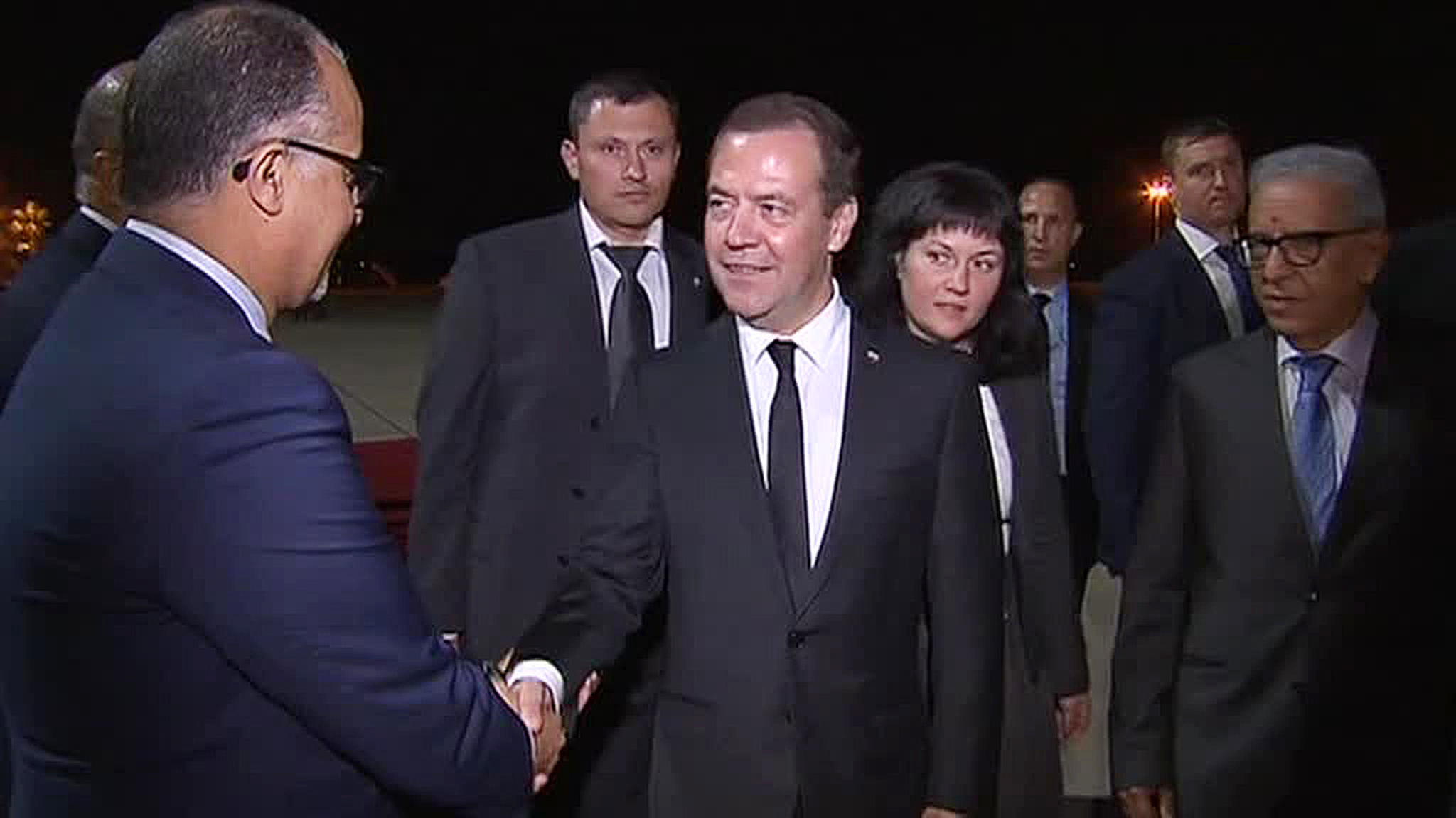 Дмитрий Медведев прилетел в Марокко
