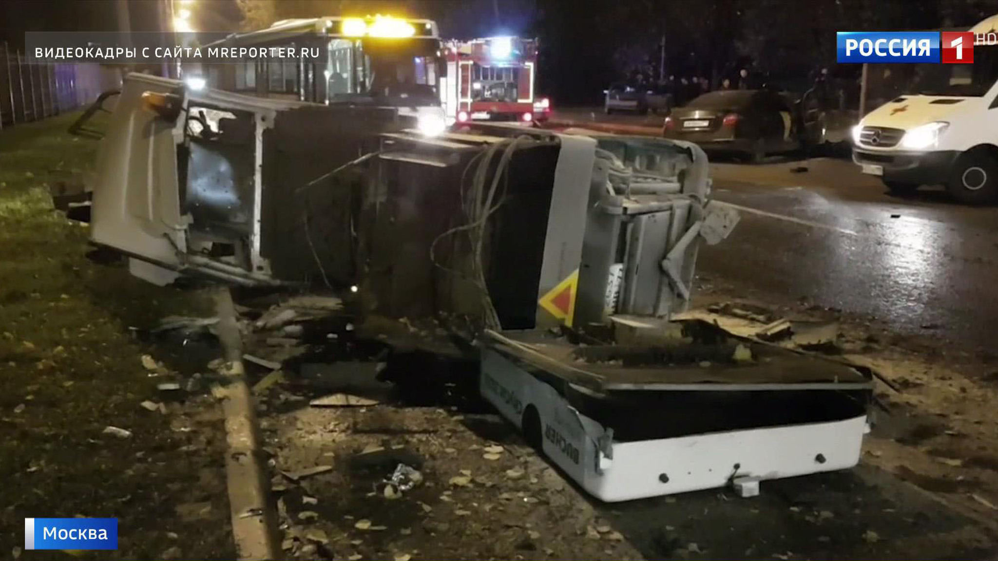 Крупное ДТП на юго-востоке Москвы: пострадали два человека