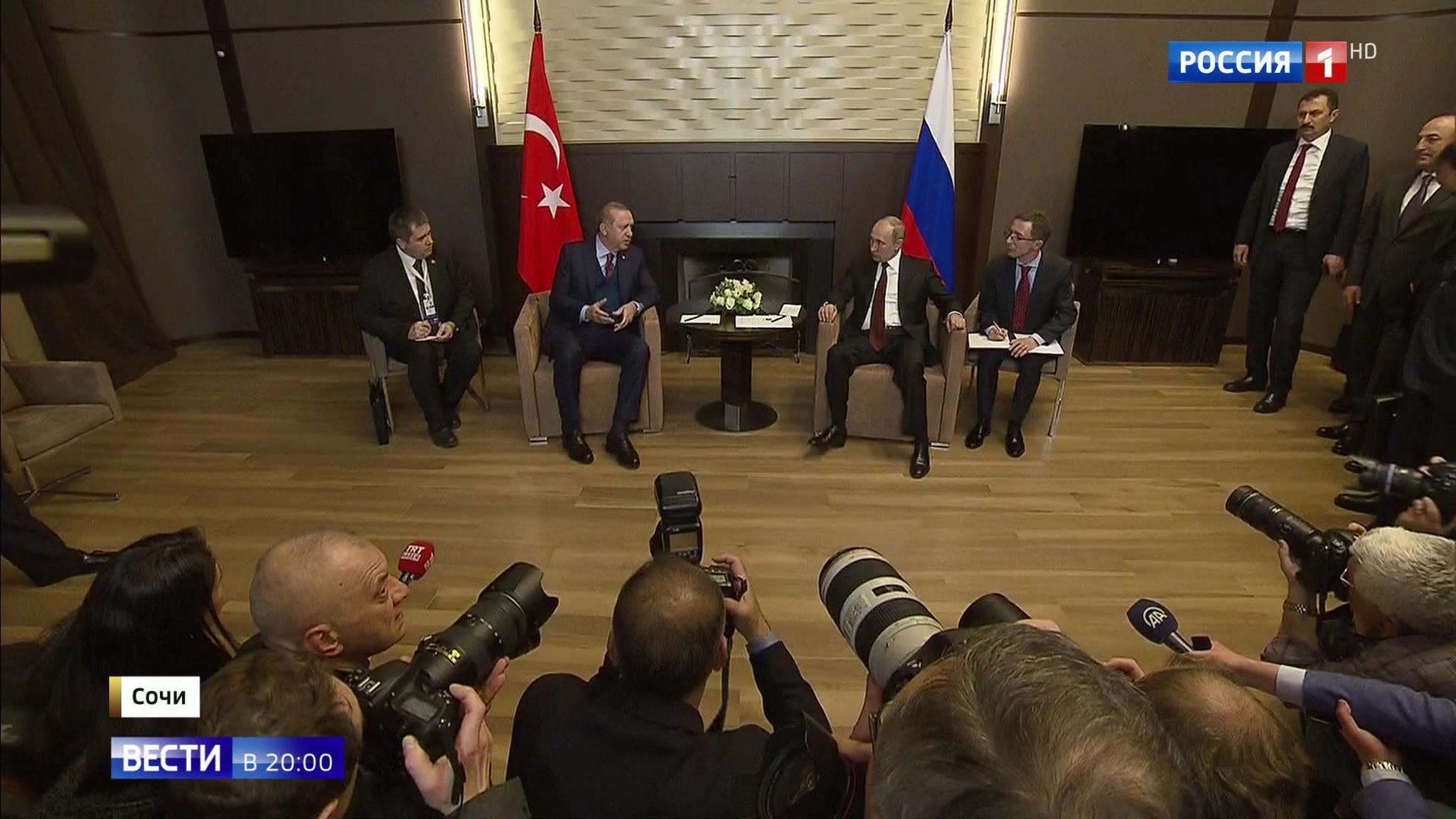 Putin and Erdogan Meeting in Sochi Heralds New Era of Russo-Turkish Cooperation