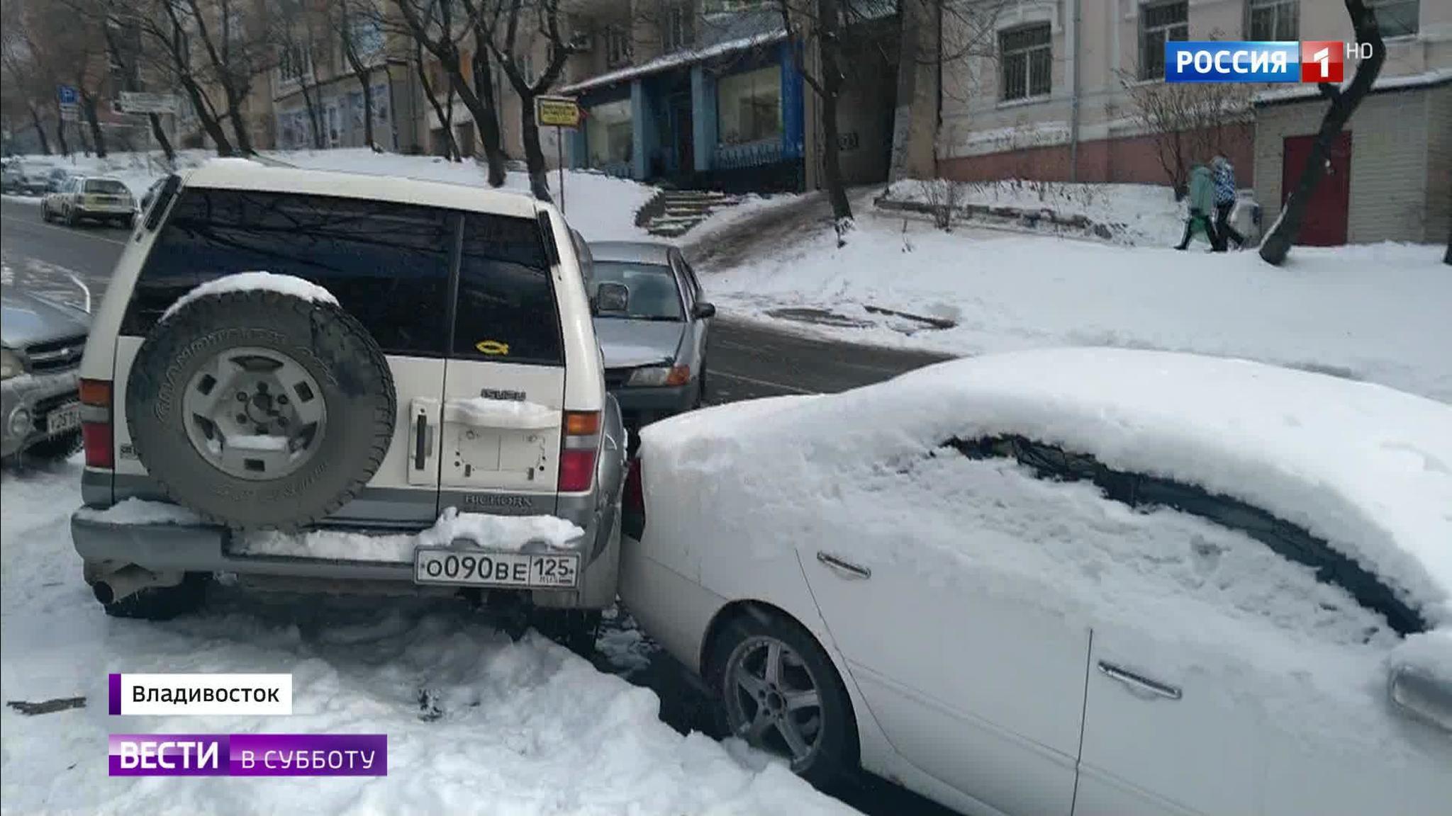 Дороги Владивостока превратились в ад