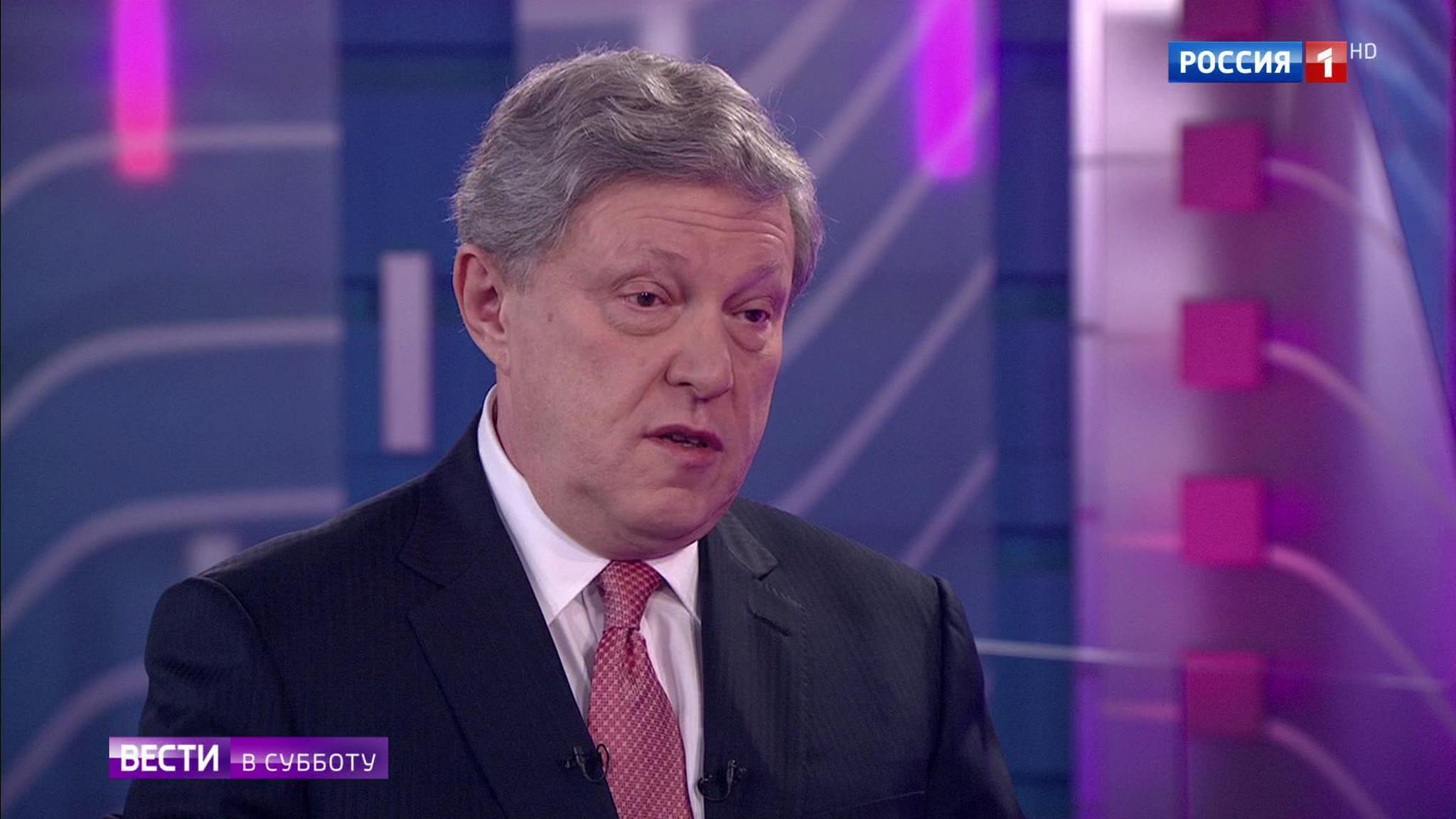 Veteran Liberal Opposition Leader Yavlinsky Lays Out Political Platform for Run Against Putin